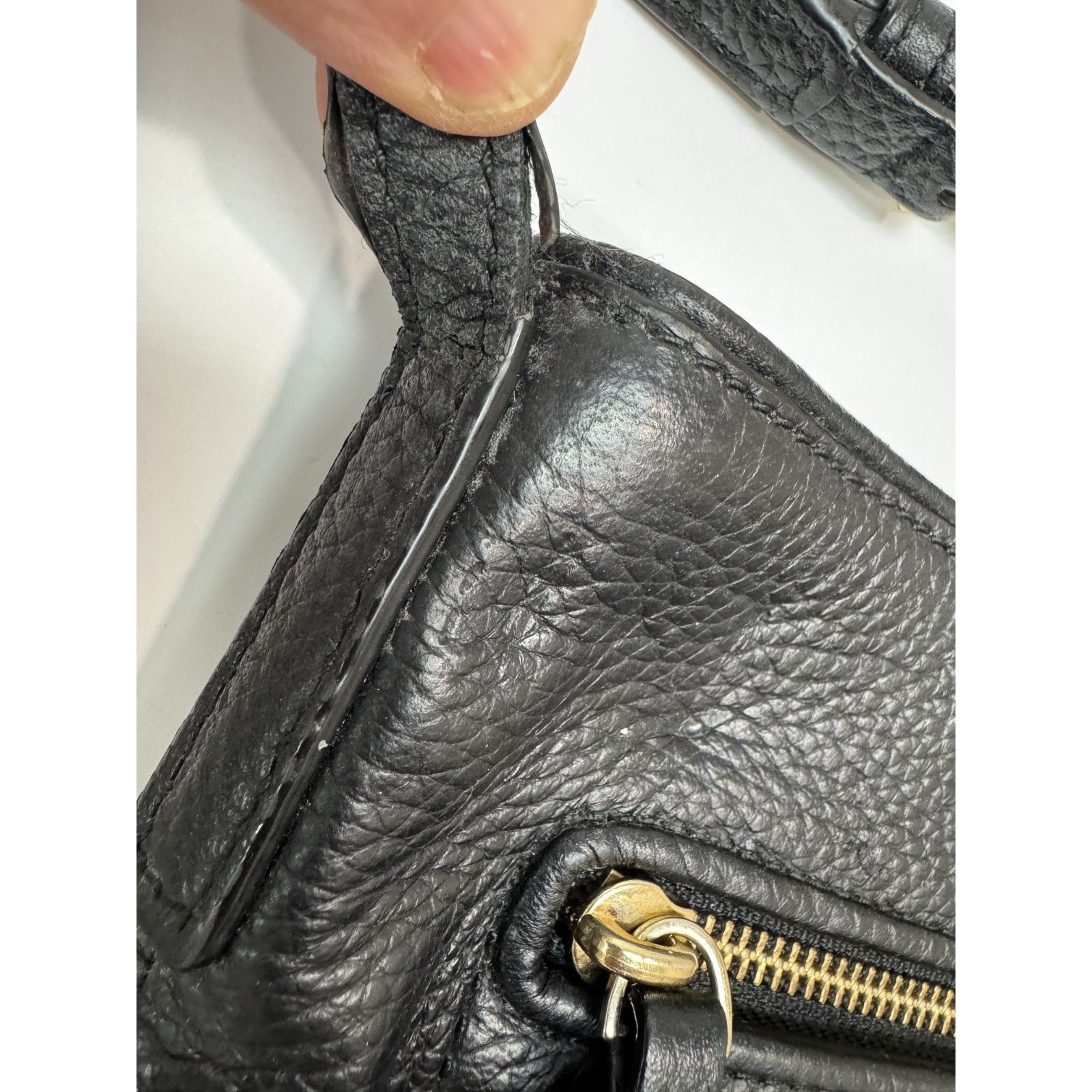 Kate Spade Kate Spade Black Pebbled Leather Crossbody Bag Tassel Medium Size ONE SIZE - 5 Thumbnail