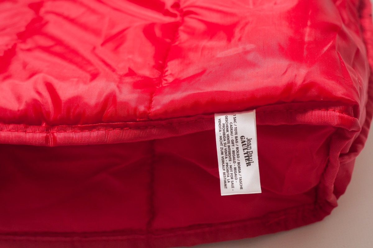 Jean Paul Gaultier Jean Paul Gaultier Red Tote Bag Size ONE SIZE - 7 Thumbnail