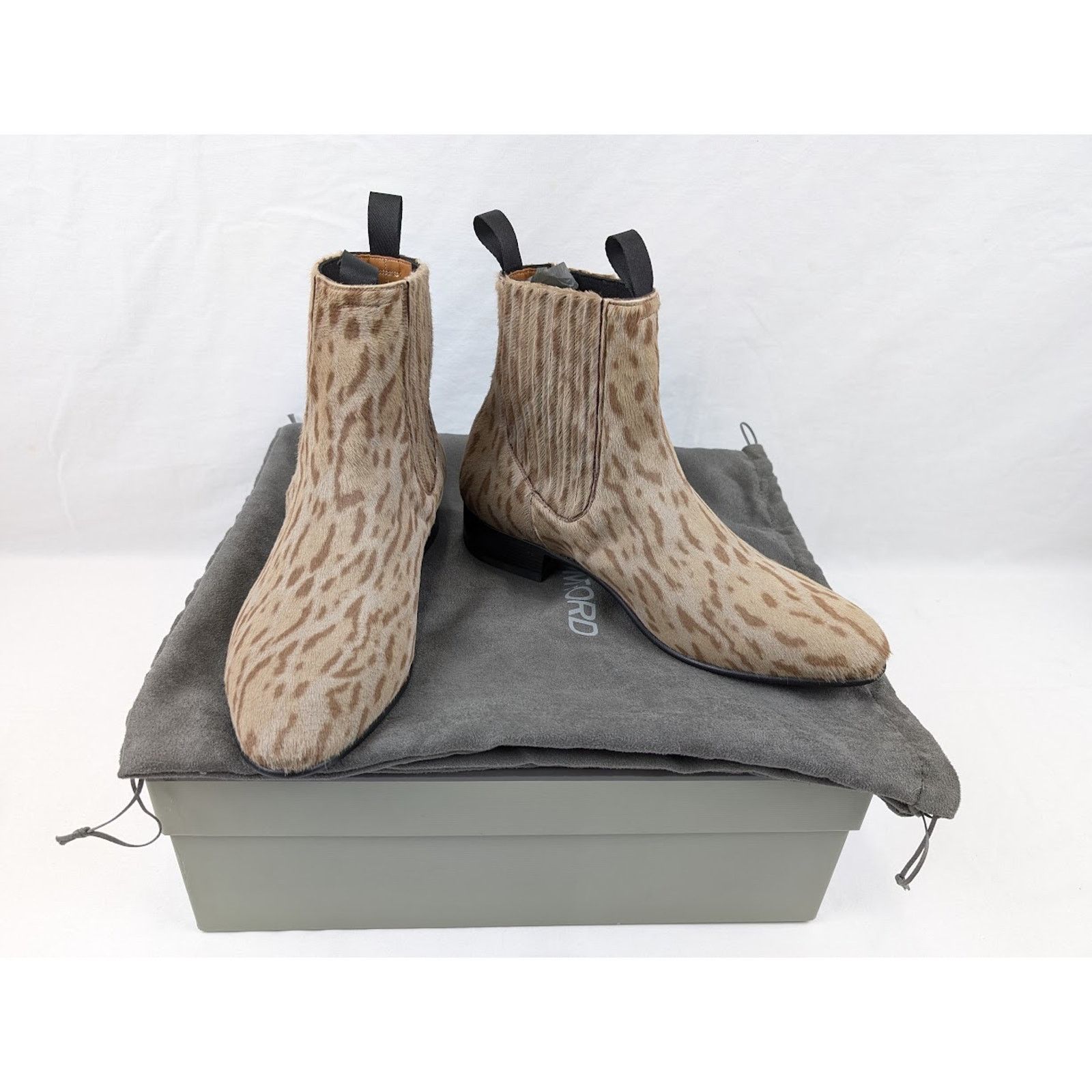 Tom Ford o1rshd1 Ankle Boots in Beige Size US 10 / EU 43 - 17 Thumbnail