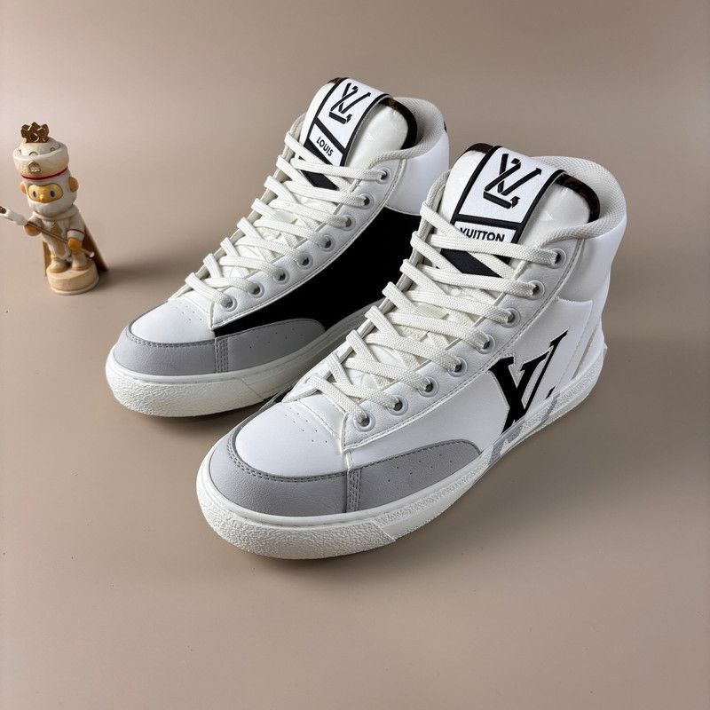 Louis Vuitton Louis Vuitton Charlie High-Top Fashion Sneakers -2508 Size US 12 / EU 45 - 1 Thumbnail
