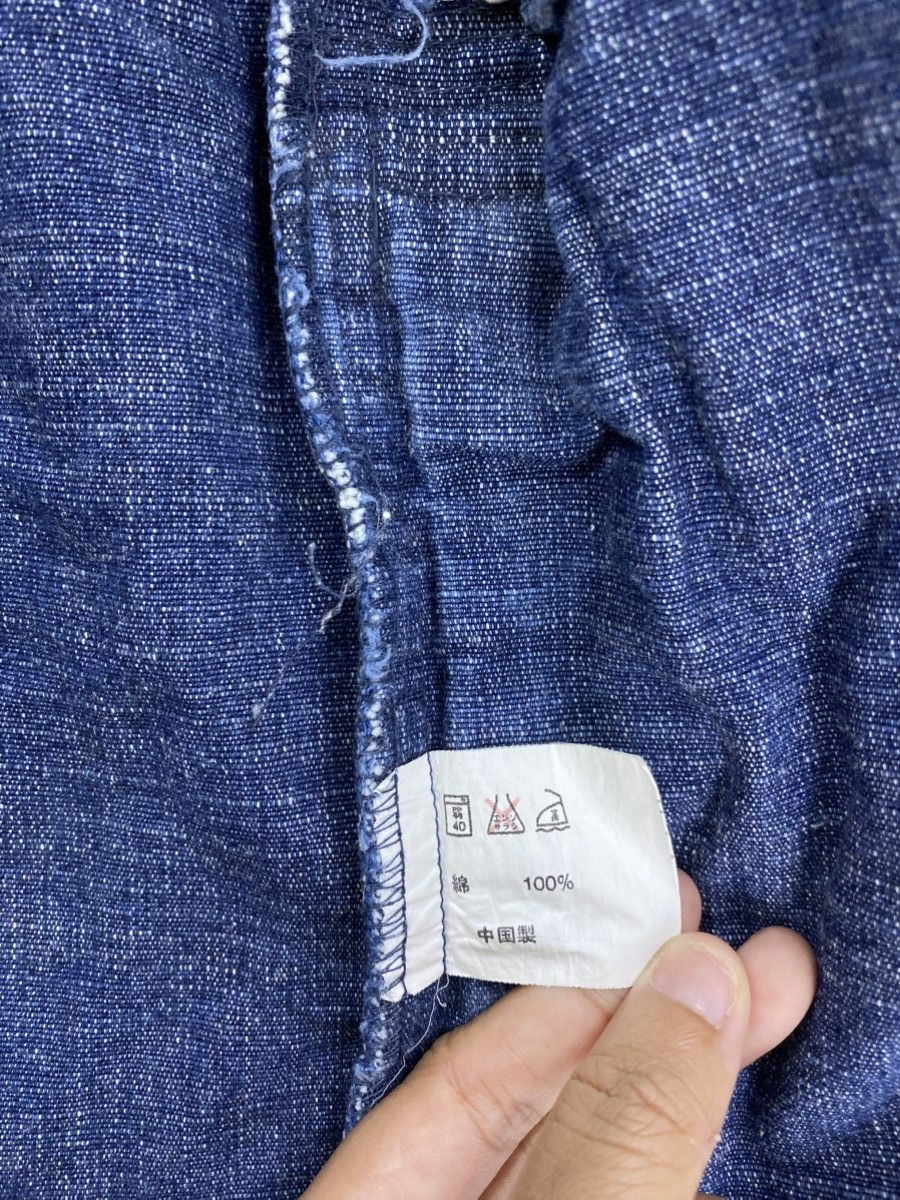 Japanese Brand × Vintage Vintage Stone Japan Brand Half Denim Patches Zipper Jacket Size US M / EU 48-50 / 2 - 13 Thumbnail