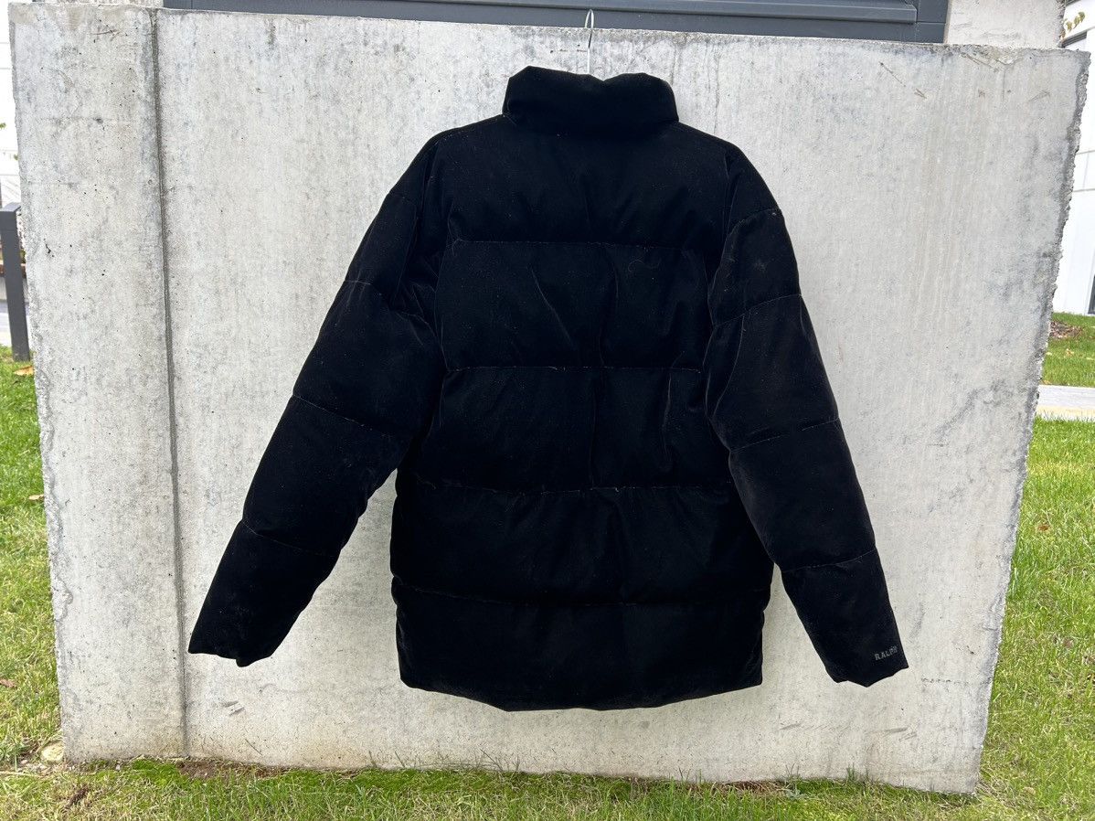 Ralph Lauren × Vintage RALPH LAUREN VINTAGE VELVET MEN'S BLACK PUFFER WINTER JACKET Size US M / EU 48-50 / 2 - 5 Thumbnail