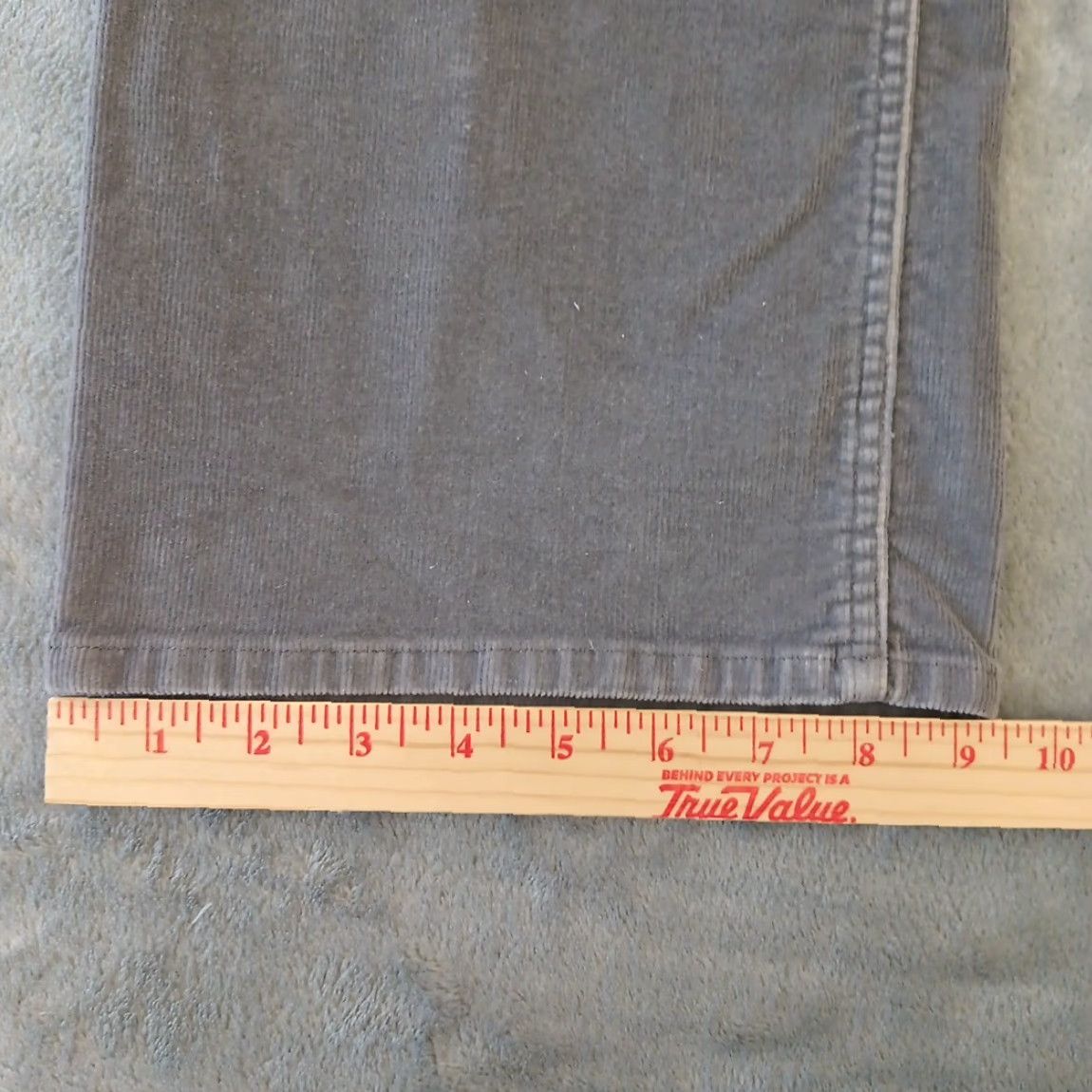 J. Jill J.Jill Pants Womens 14P Gray Bootcut Corduroy Stretch 35x29.5 Mid Rise Chino Pants Womens Mens? Size 36" / US 14 / IT 50 - 6 Thumbnail