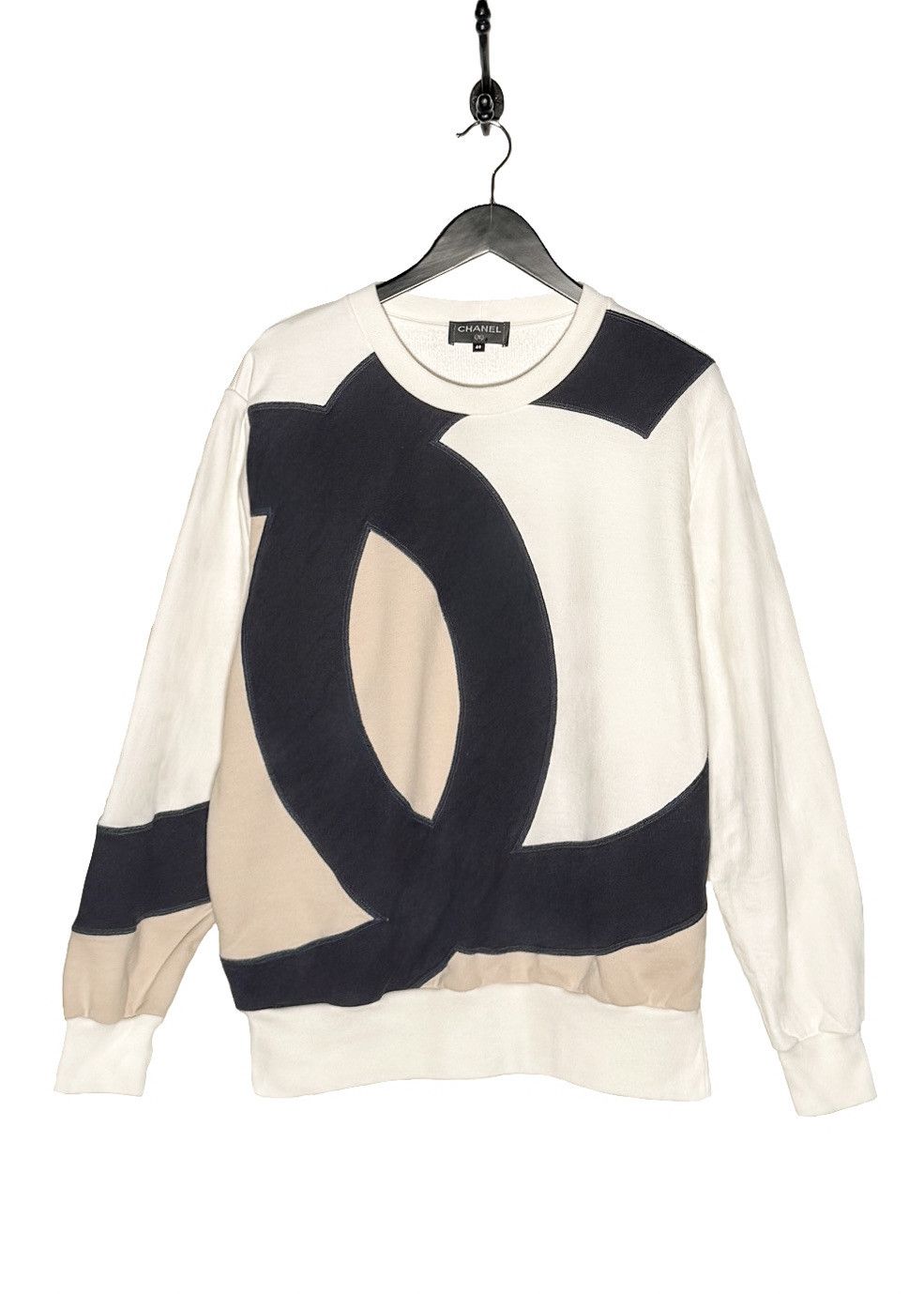 Chanel Chanel 2018 Oversized Colourblock CC Sweatshirt Size XL / US 12-14 / IT 48-50 - 1 Thumbnail