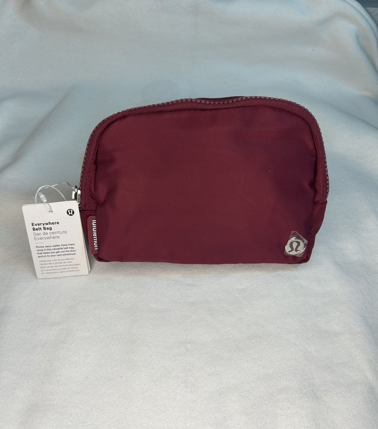 Lululemon New Lululemon Everywhere Belt Bag Color:RedBurgundy/Size IL Size ONE SIZE - 1 Thumbnail