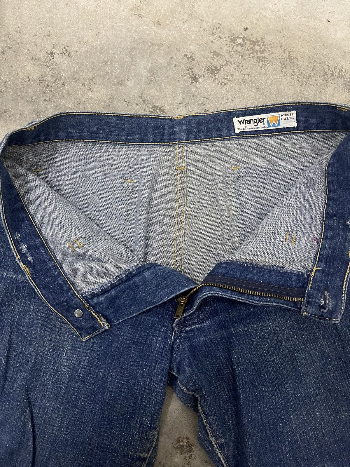 Wrangler Vintage Wrangler Wide Leg Denim Size US 32 / EU 48 - 8 Thumbnail