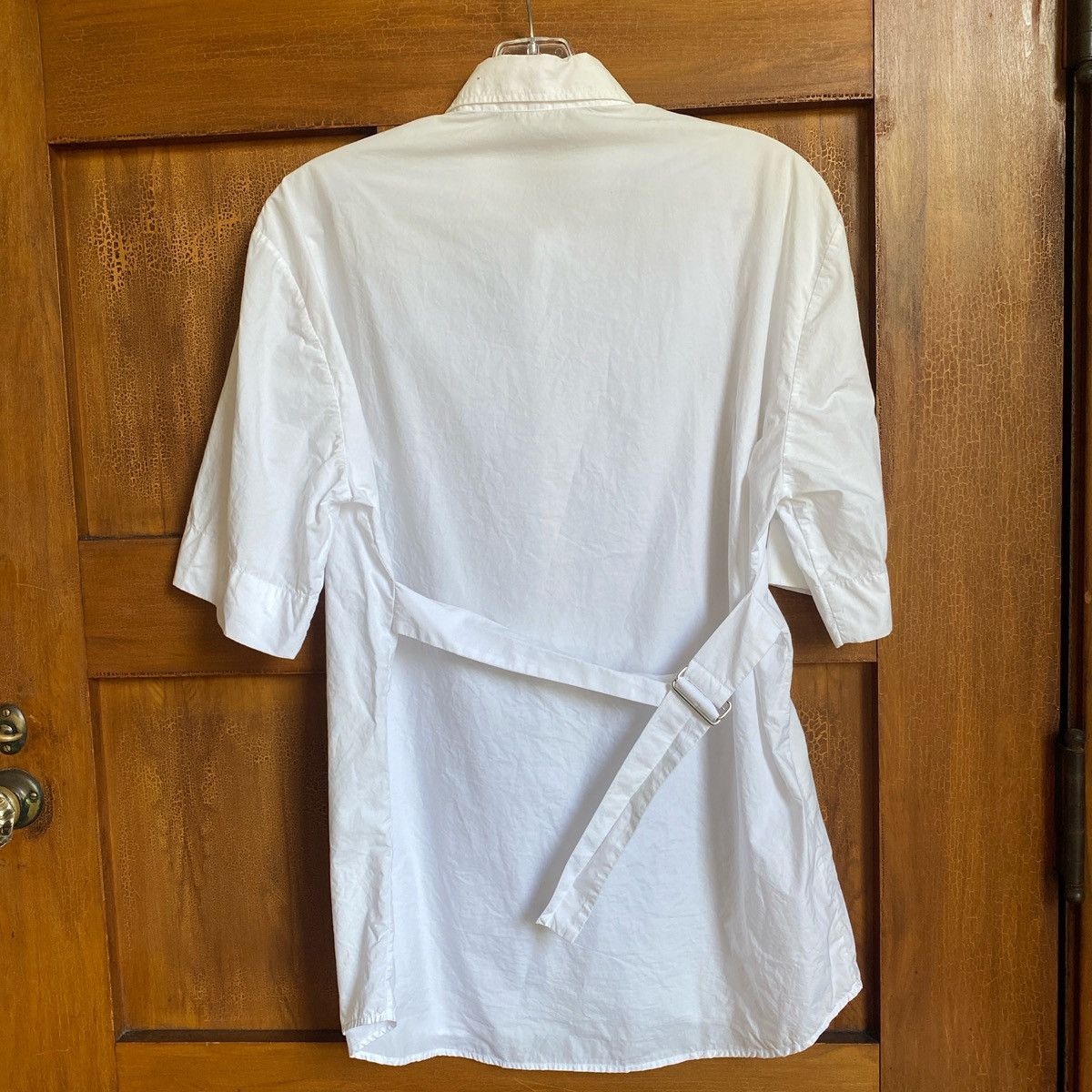 McQ Alexander McQueen McQ white cotton poplin shirt Size US S / EU 44-46 / 1 - 6 Thumbnail