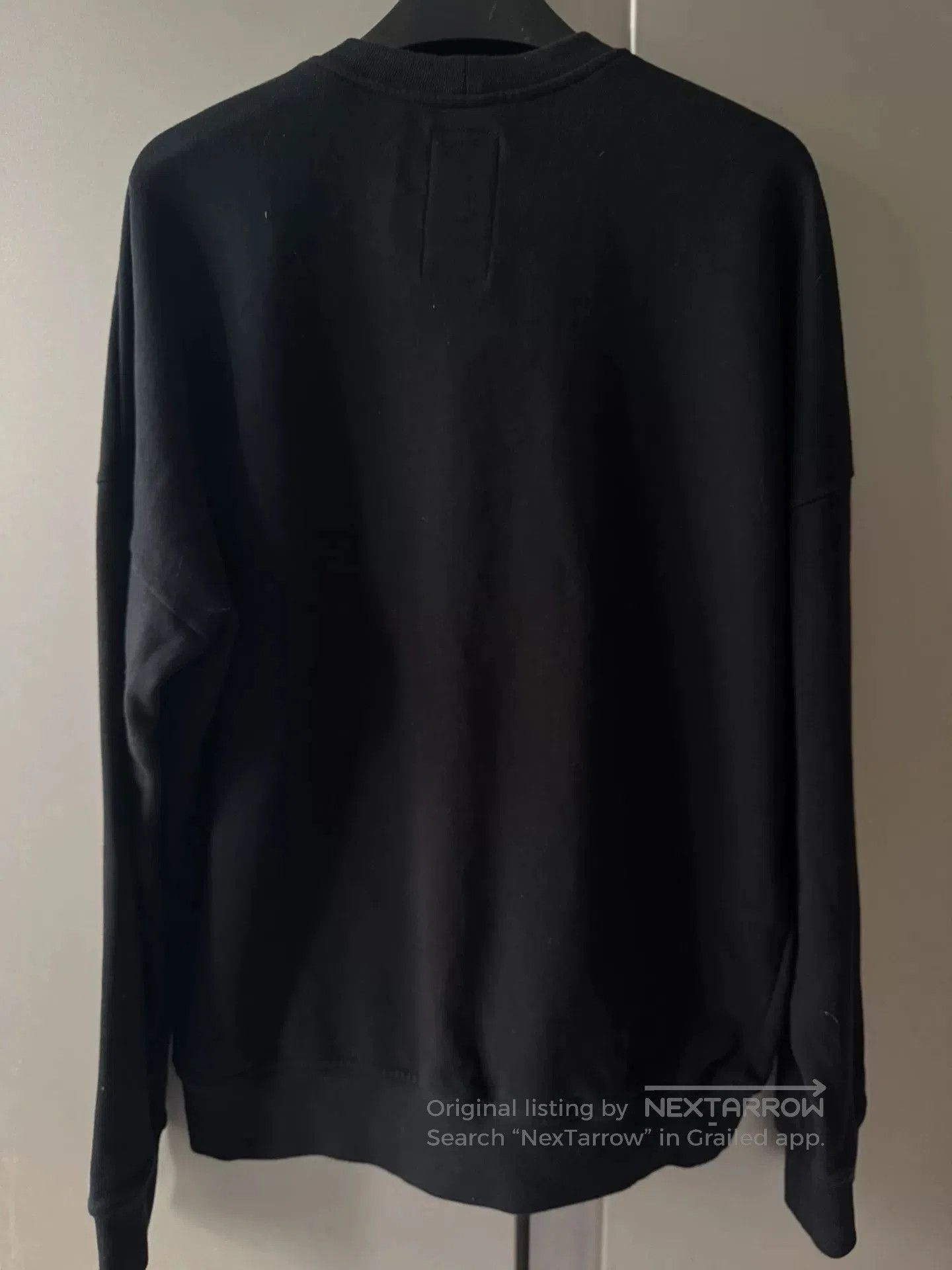 Rick Owens rick owens x champion black knit sweatshirt. Size US S / EU 44-46 / 1 - 2 Thumbnail
