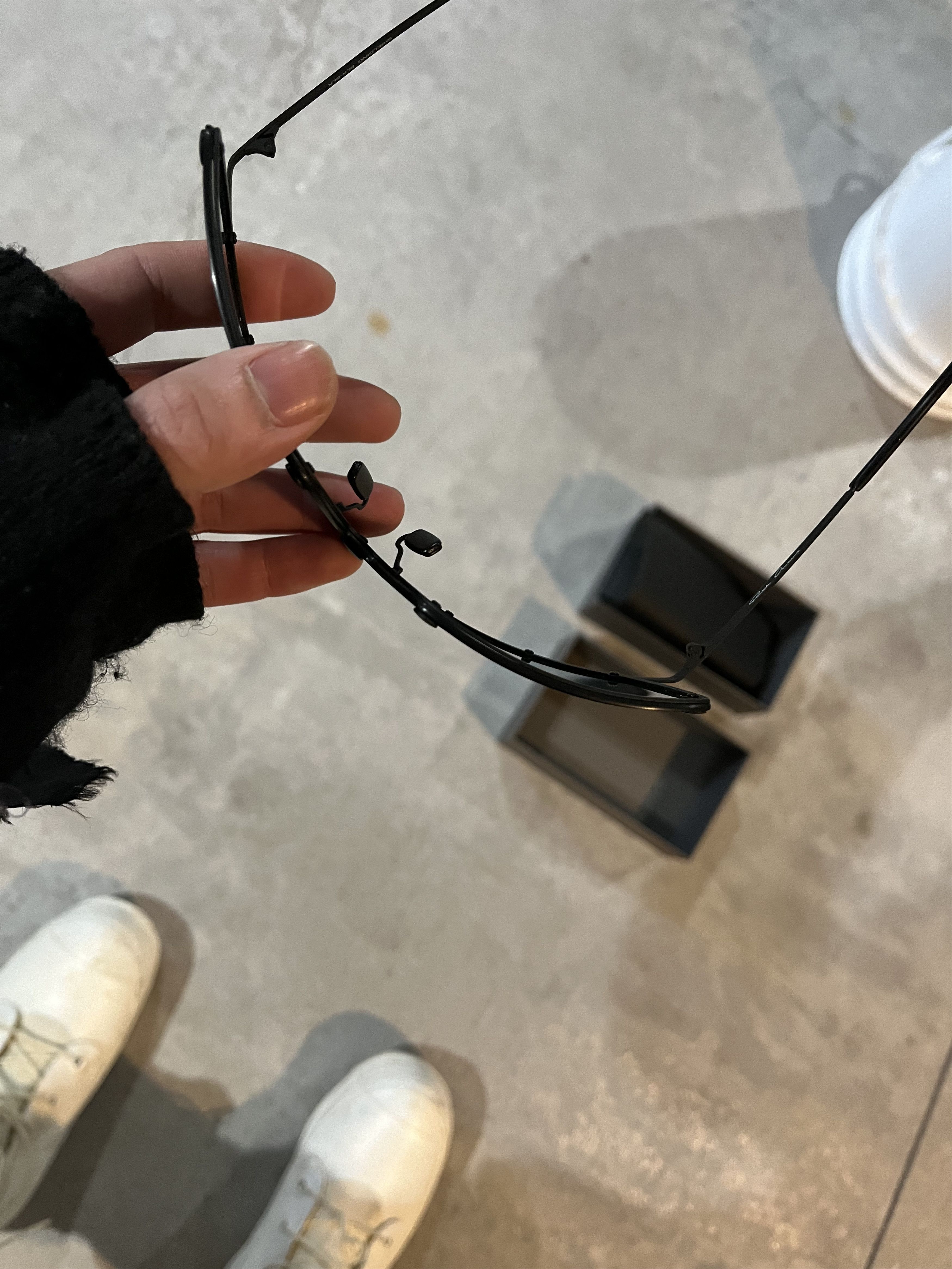 Rick Owens Gunmetal Shield Sunglasses SS22 Size ONE SIZE - 6 Thumbnail