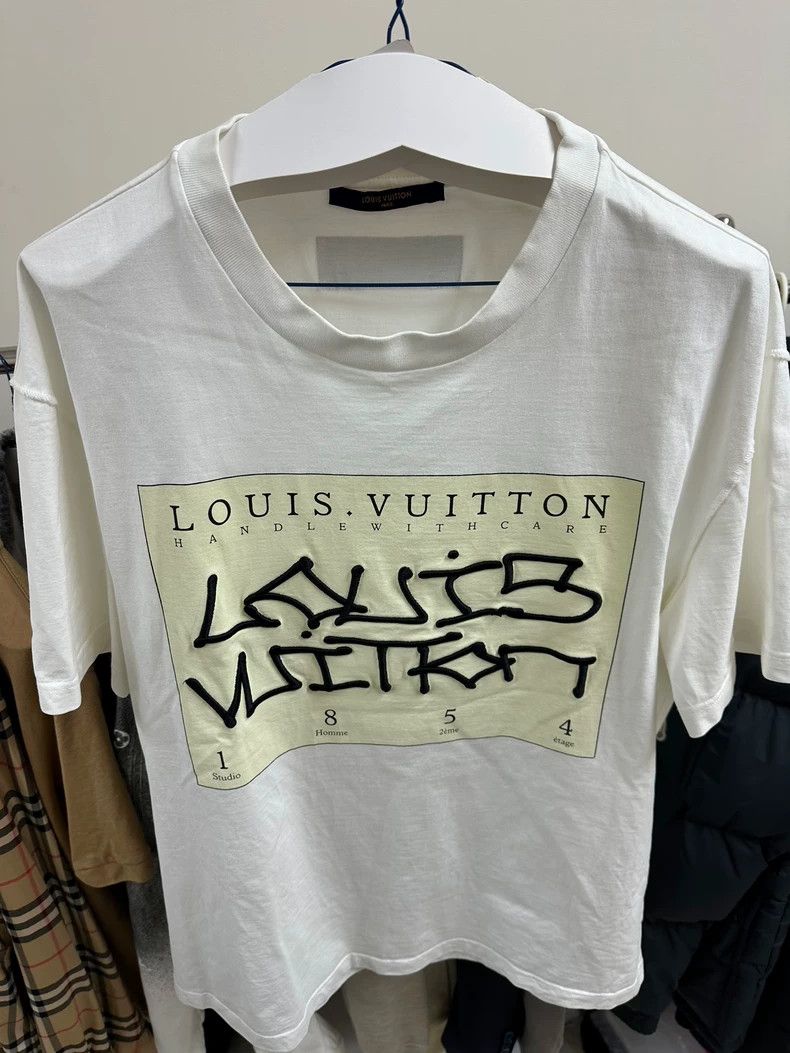 Louis Vuitton Louis Vuitton 1854 Graffiti Letter Short Sleeve Size US XL / EU 56 / 4 - 1 Thumbnail