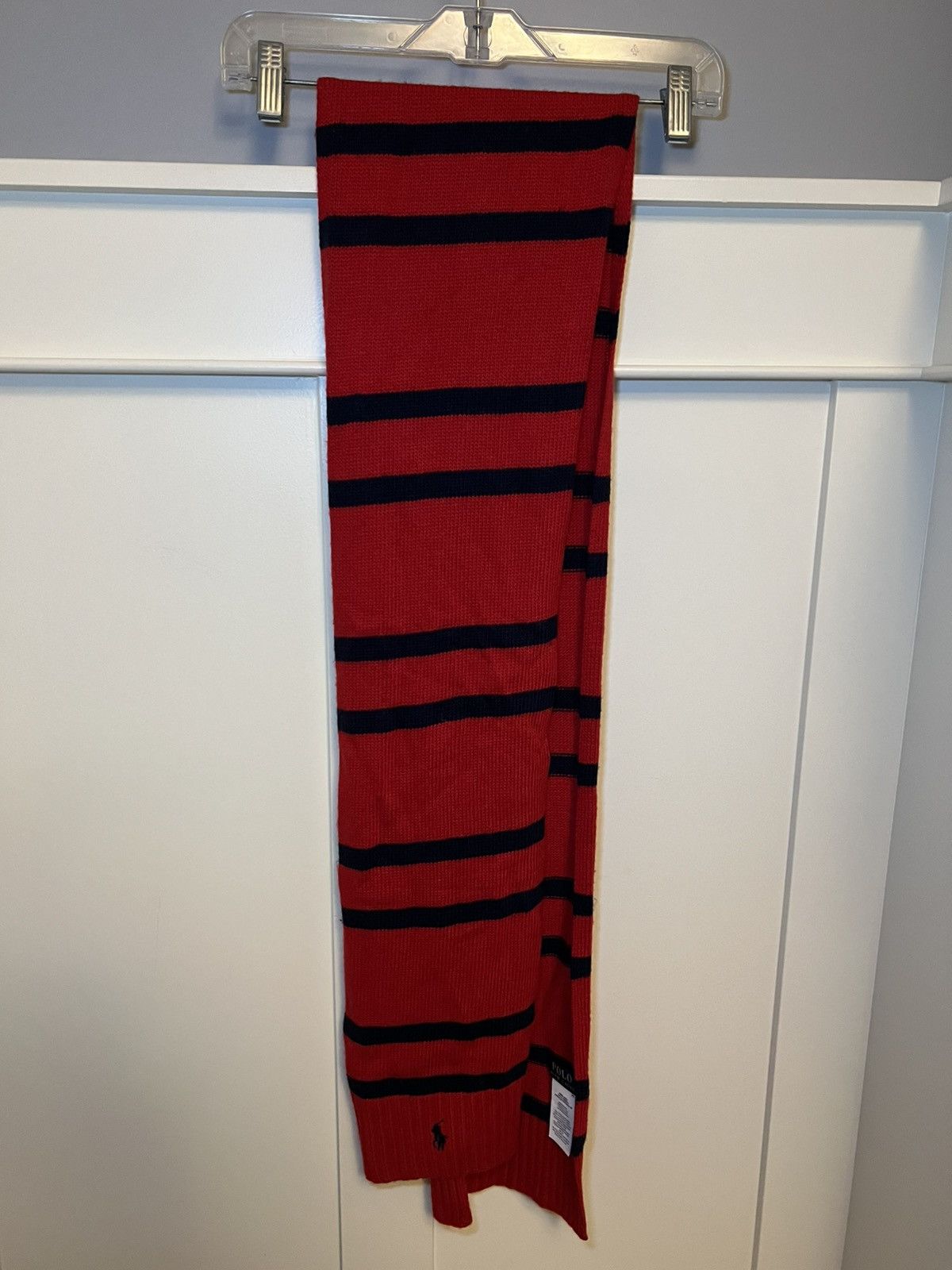 Polo Ralph Lauren Vintage Polo Ralph Lauren striped wool scarf Size ONE SIZE - 1 Thumbnail