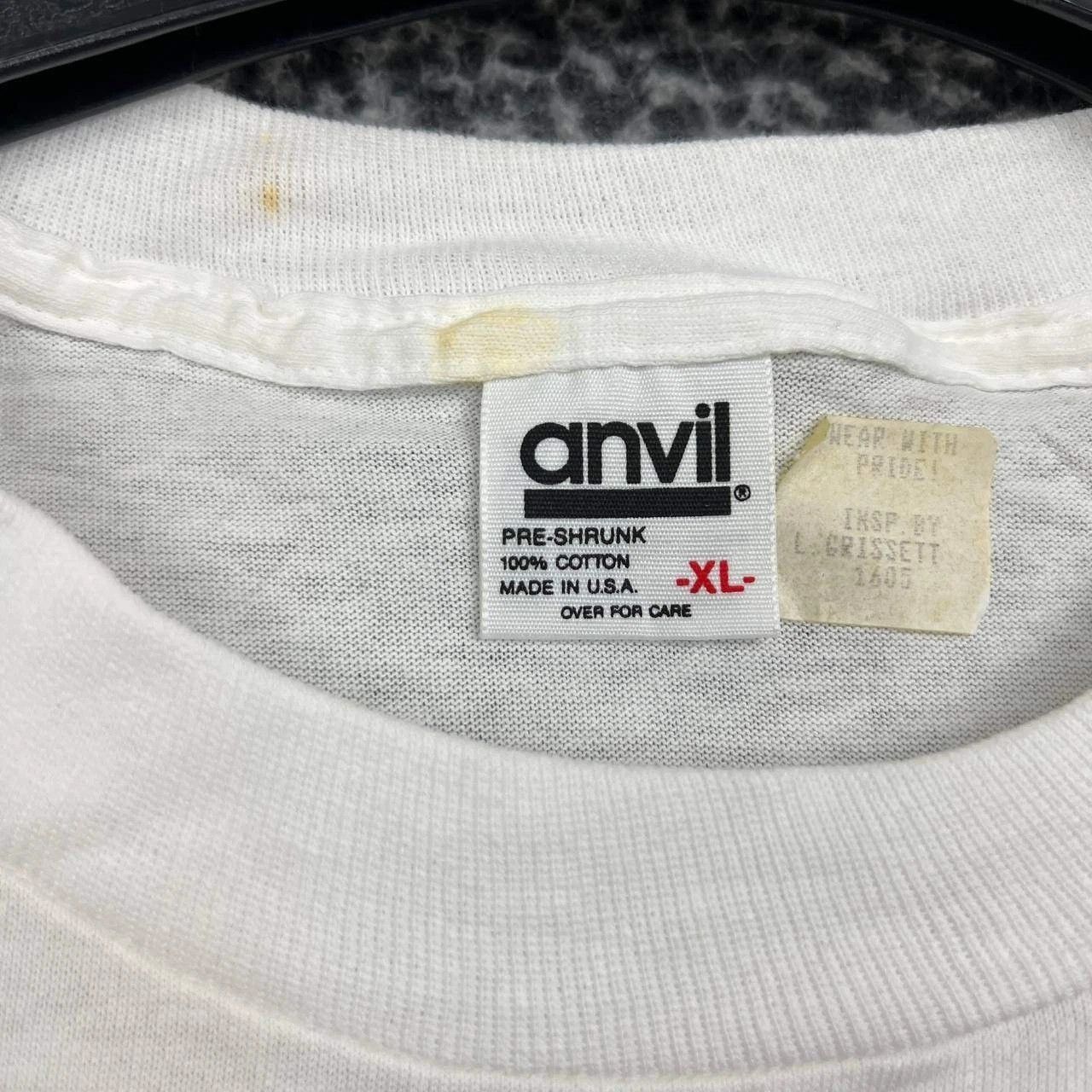 Anvil Vintage San Francisco Shirt Men XL White Anvil Short Sleeve Size US XL / EU 56 / 4 - 7 Thumbnail