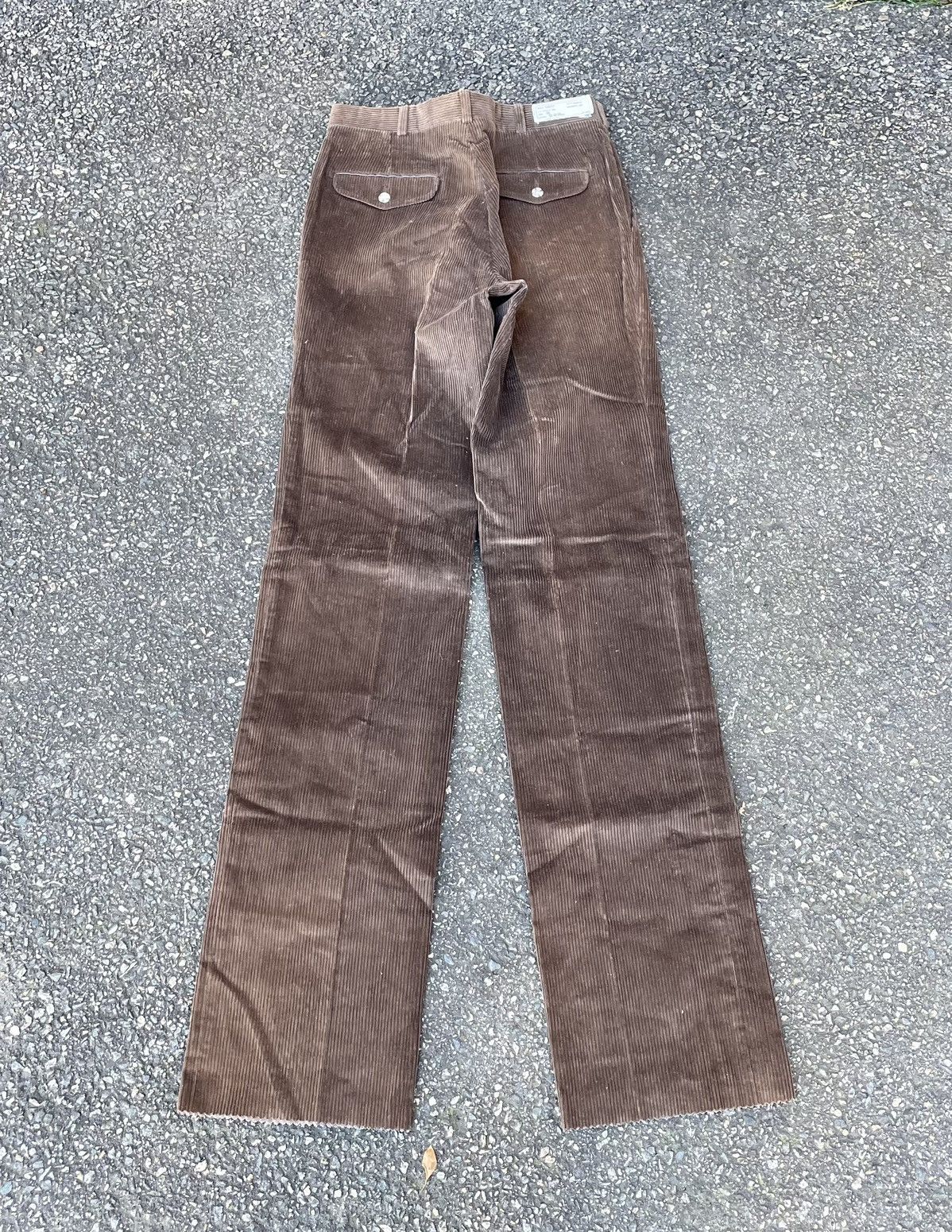 Lands' End NWT 90s Lands' End Men's Corduroy Flat Front Pants 30x36 Size US 30 / EU 46 - 7 Thumbnail