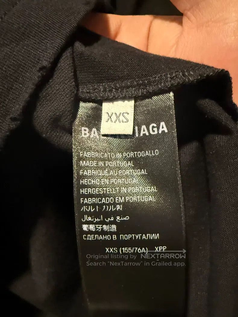 Balenciaga Balenciaga Letter printed short-sleeve T-shirt Size US XXS / EU 40 - 5 Thumbnail
