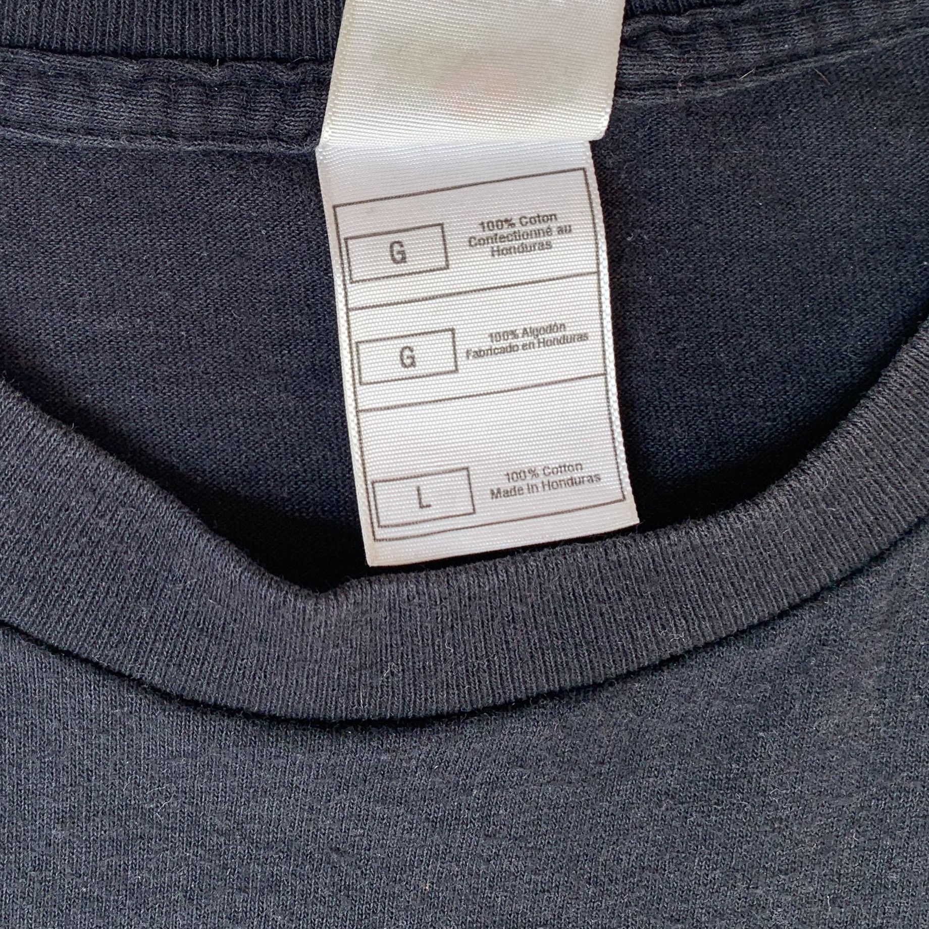 Fruit Of The Loom 2005 DELINQUENT DISTRIBUTION t shirt Silence Duct Tape Y2K Size US L / EU 52-54 / 3 - 7 Thumbnail