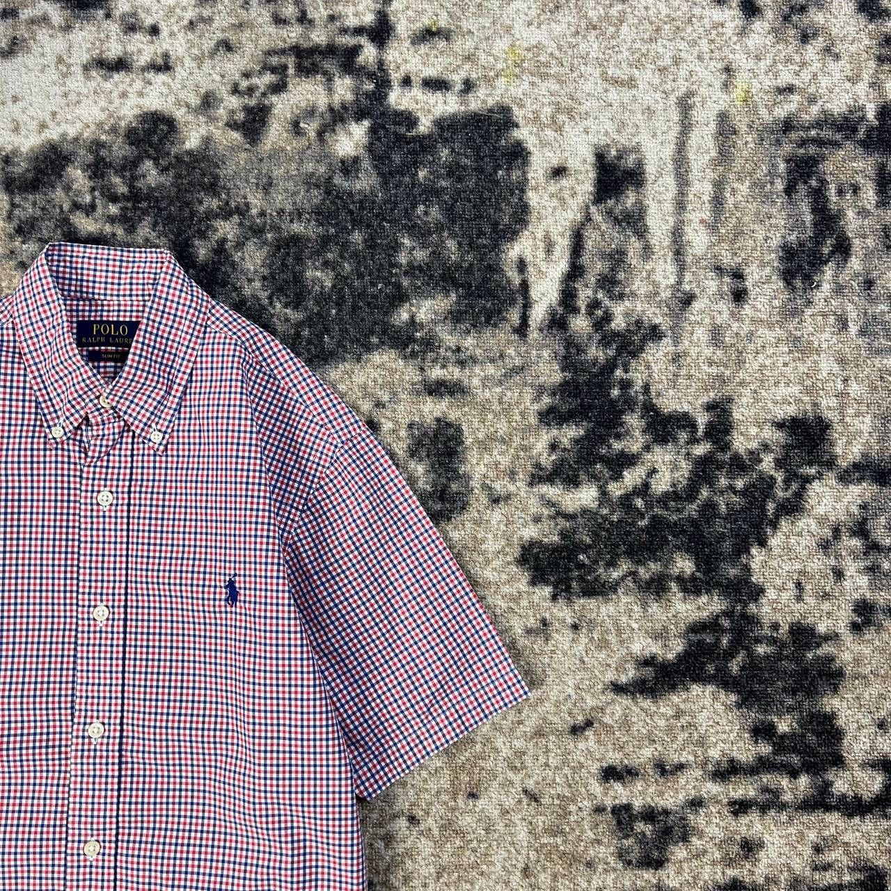 Polo Ralph Lauren Polo Ralph Lauren Luxury Mini Logo Checkered Button Up Shirt Size US S / EU 44-46 / 1 - 2 Thumbnail