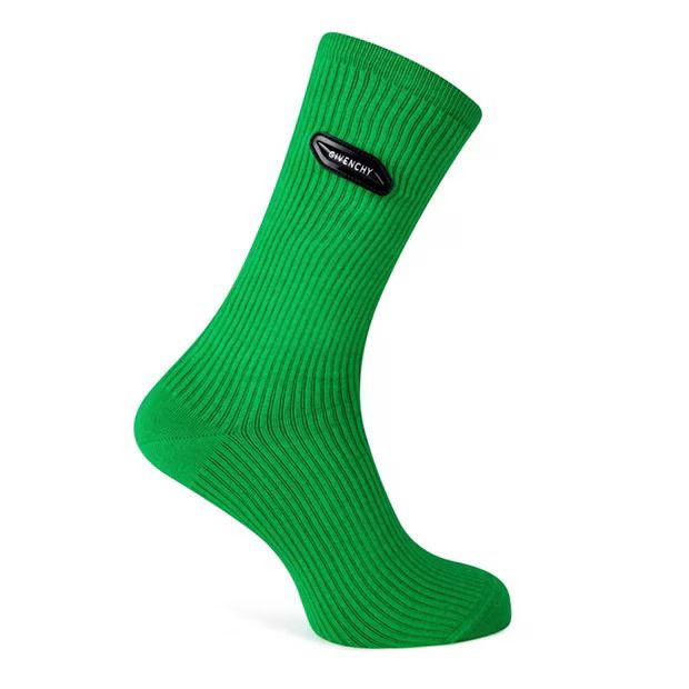 image of Givenchy O1G2R1Mq0524 Size: 39 Tk Socks In Green, Men's