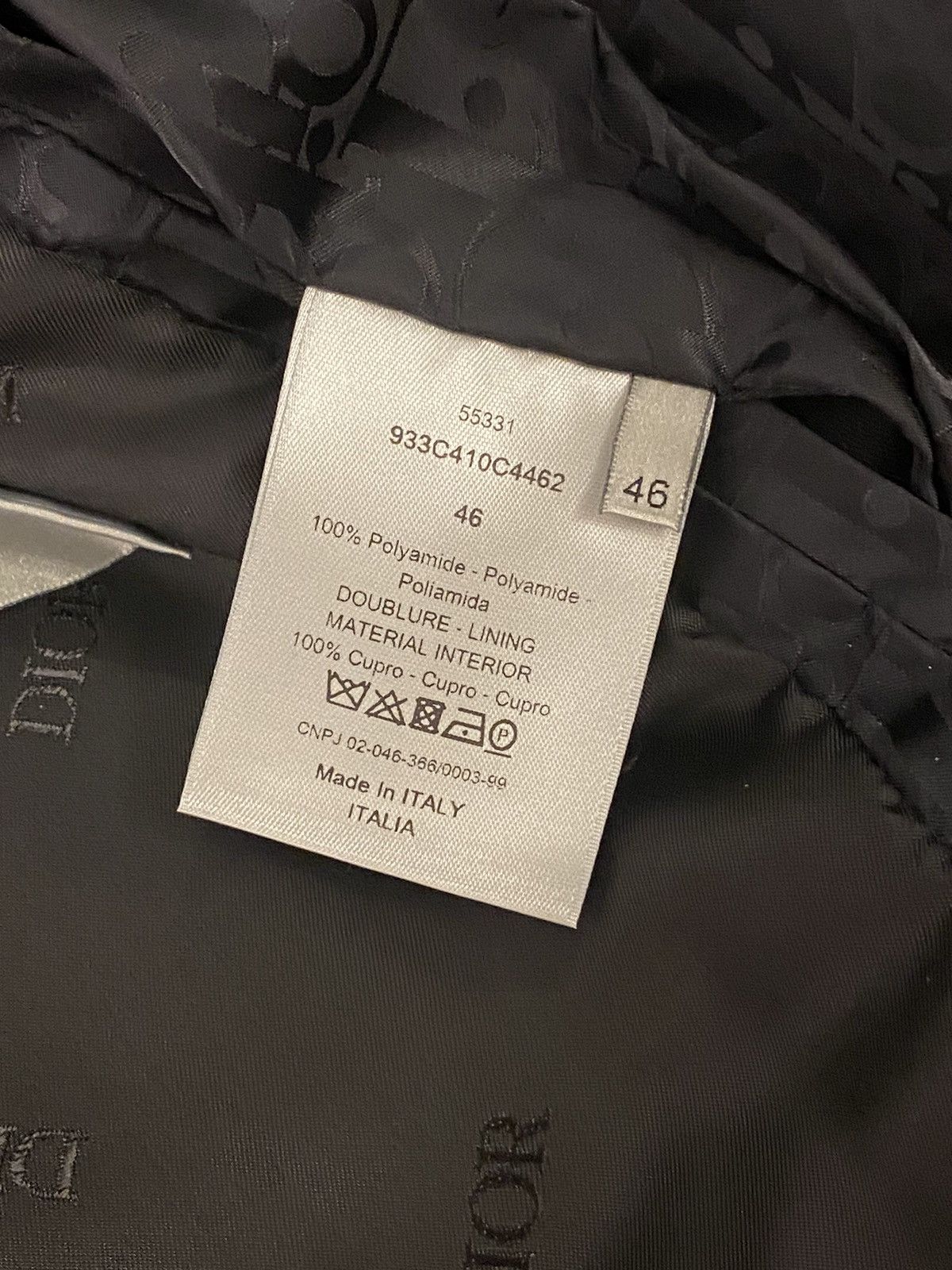 Dior Dior oblique jacquard bomber jacket 46 Size US S / EU 44-46 / 1 - 6 Thumbnail