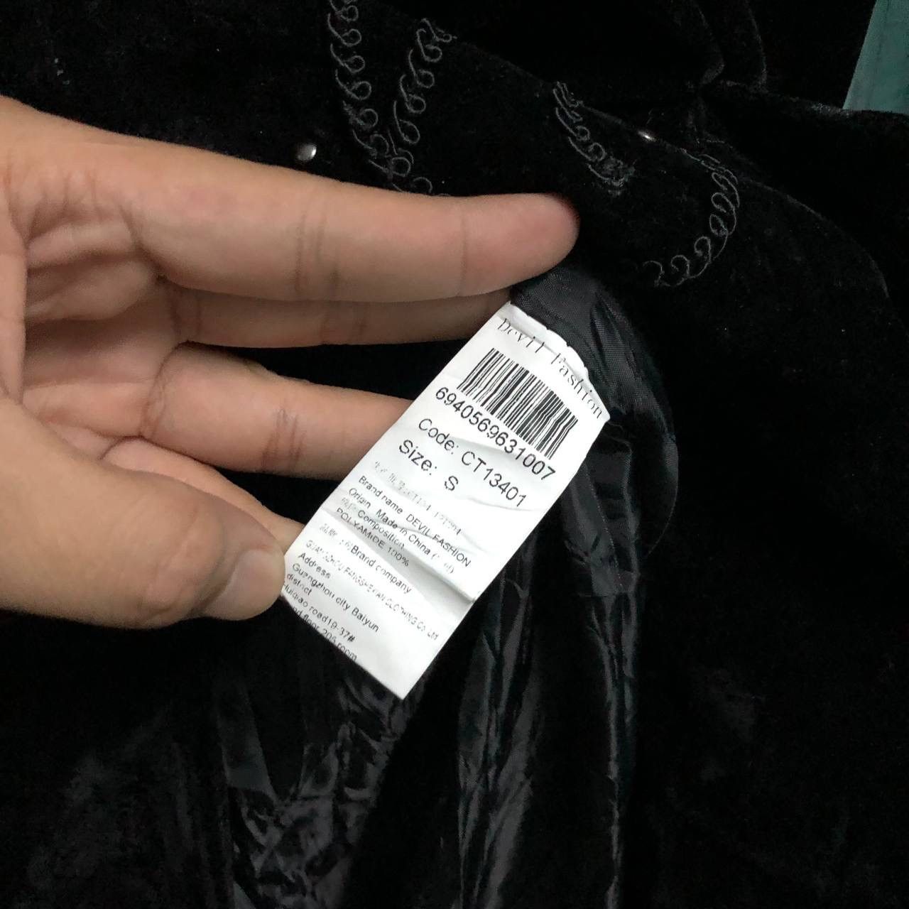 If Six Was Nine Rare! Devil Fashion Punk Gothic Long Jacket Size US S / EU 44-46 / 1 - 8 Thumbnail