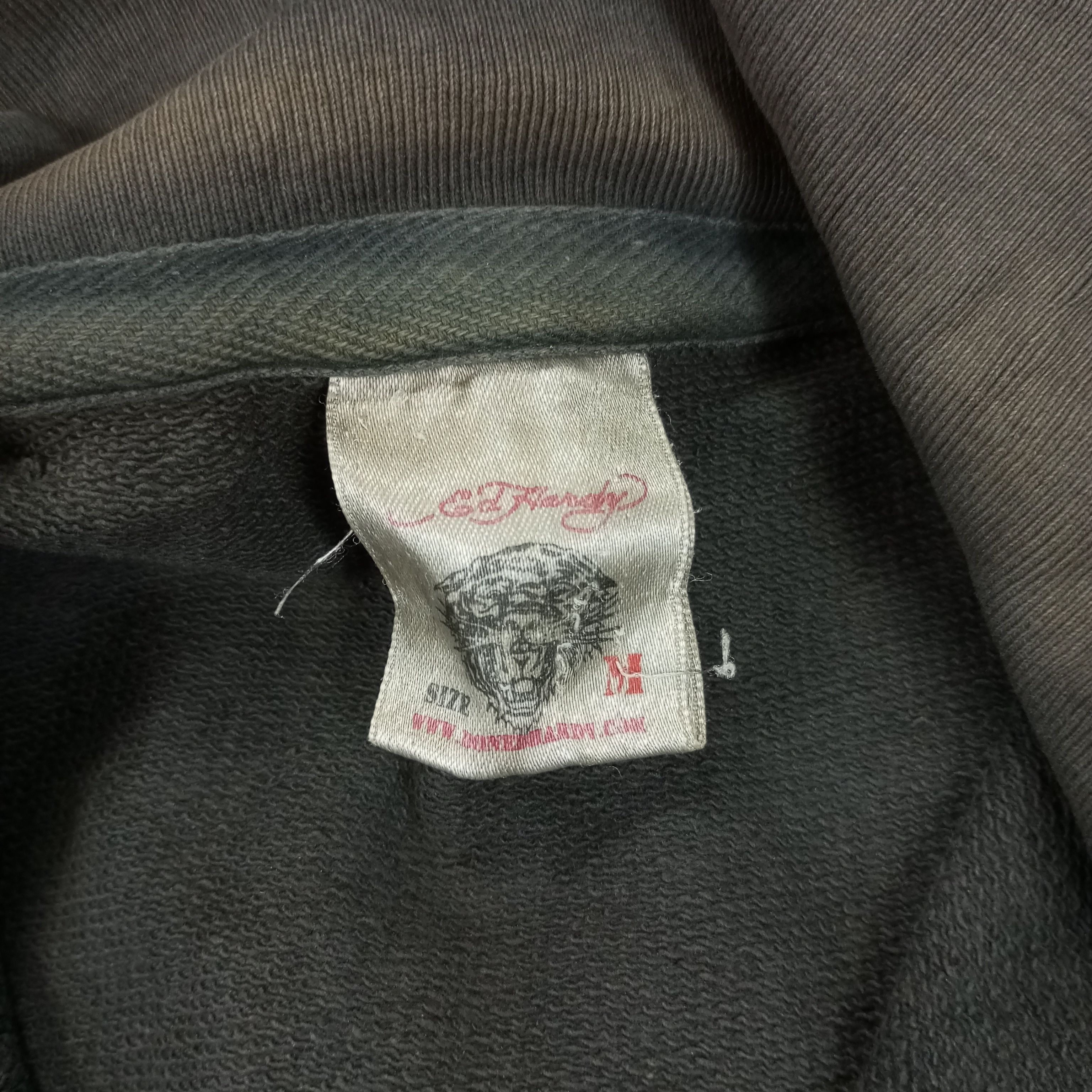 Christian Audigier × Ed Hardy × Vintage Ed Hardy Fashion Rock Punk Skulls Style Sweater Size US M / EU 48-50 / 2 - 8 Thumbnail