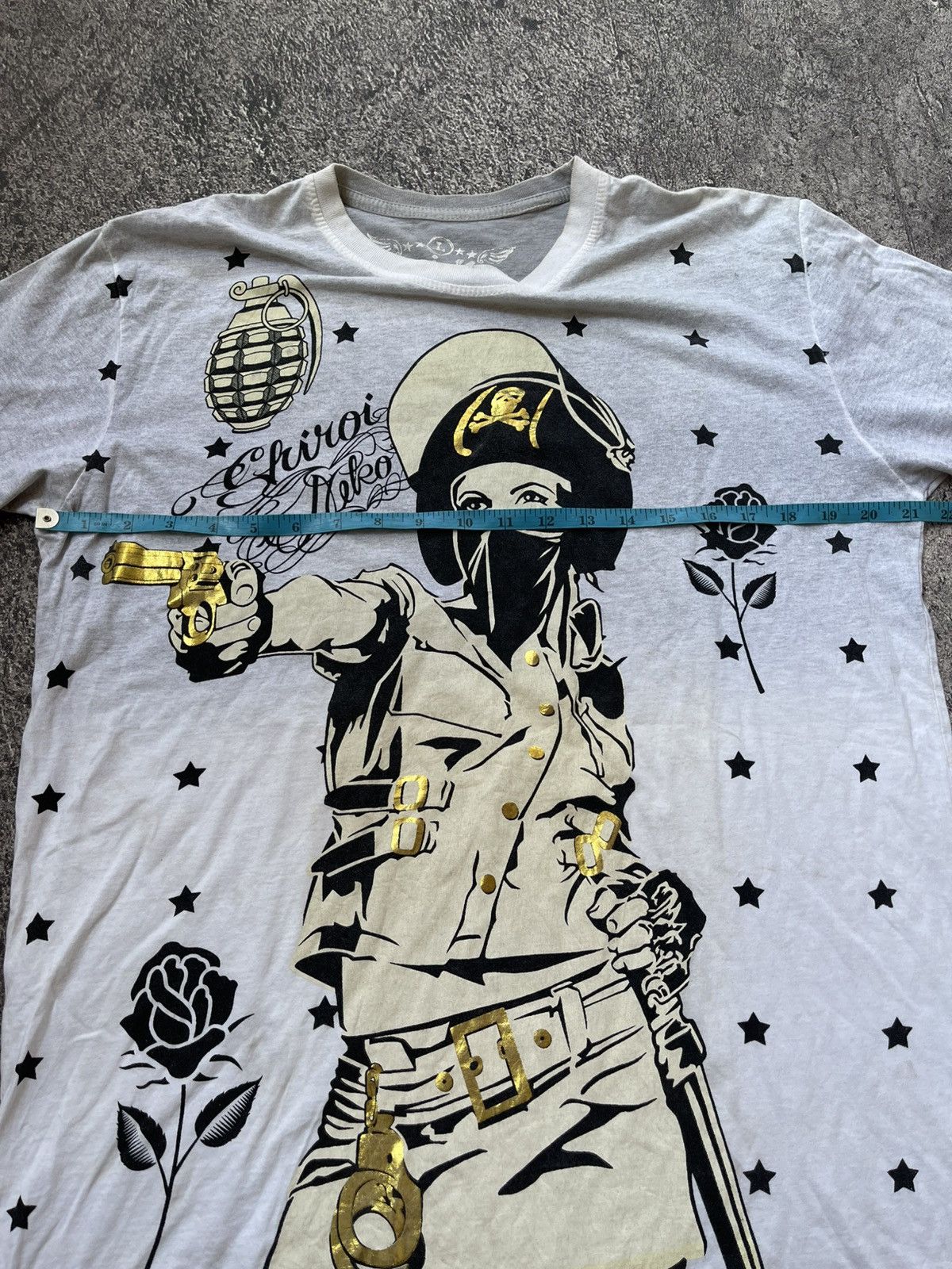 Japanese Brand Y2K Shiroi neko ifsixwasnine tshirt Size US XL / EU 56 / 4 - 8 Thumbnail