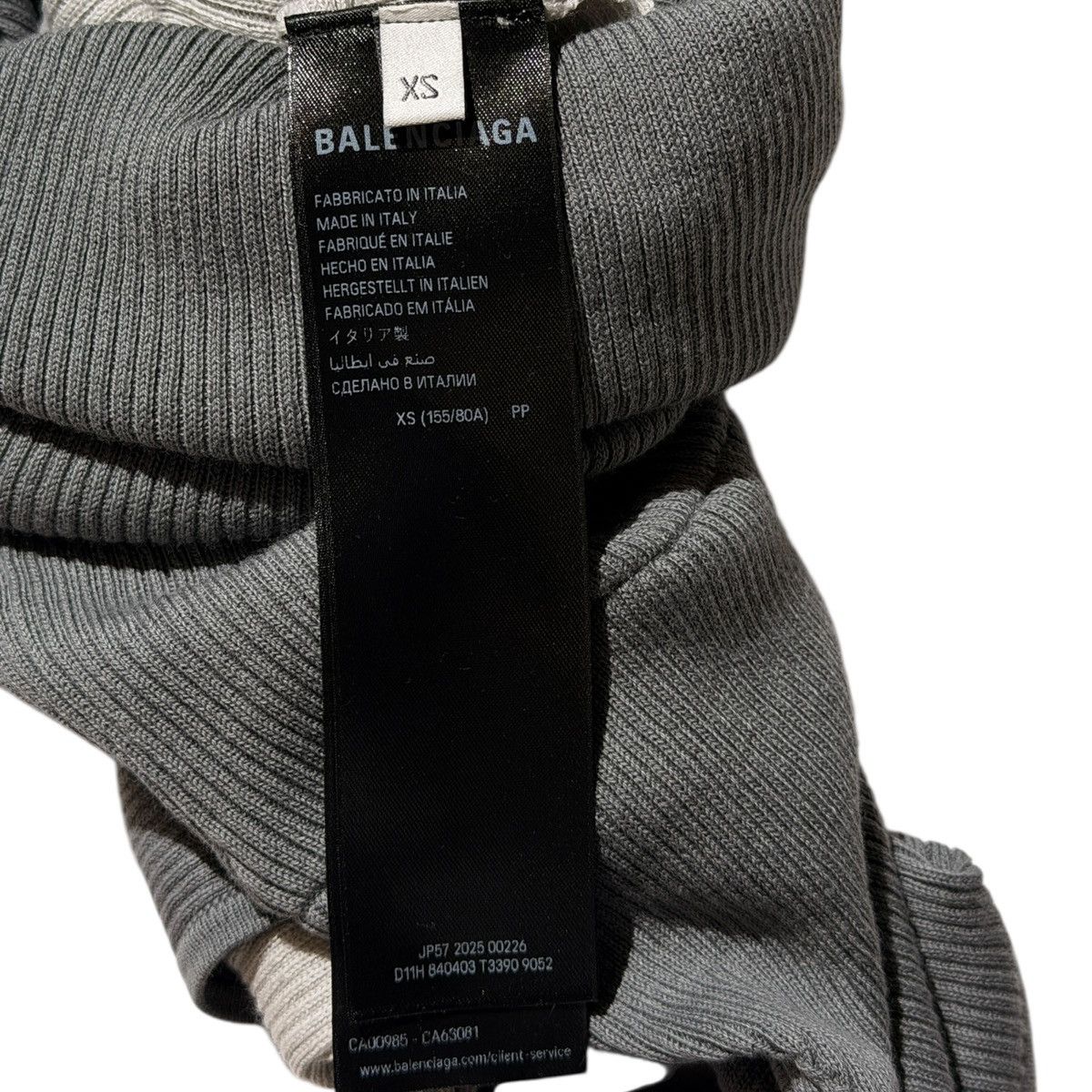 Balenciaga 2in1 layered ribbed tank/dress Size XS / US 0-2 / IT 36-38 - 4 Thumbnail