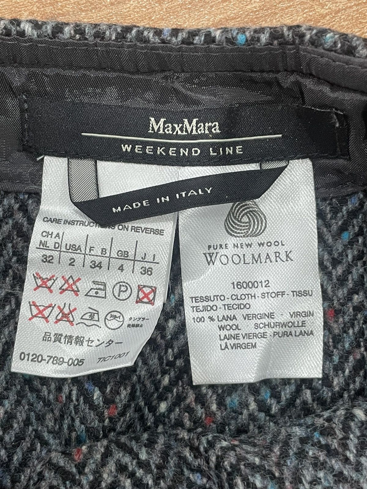 Max Mara × Vintage × Weekend Max Mara MaxMara Wrap Skirt Size 26" / US 2 / IT 38 - 4 Thumbnail