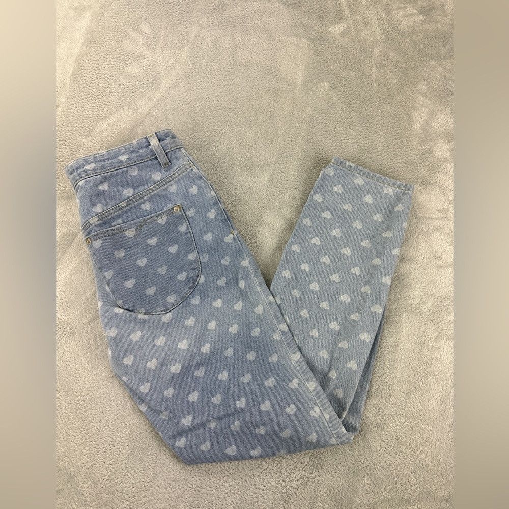 Diesel Diesel Industries heart shaped light blue jeans women's siz Size 28" / US 6 / IT 42 - 1 Thumbnail