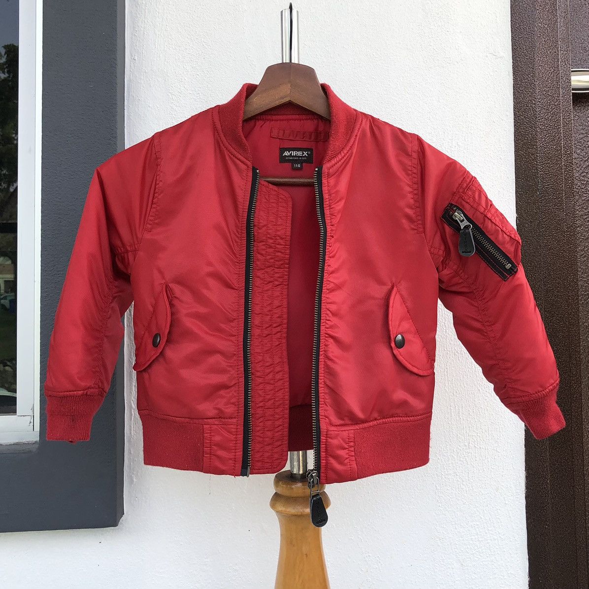 Avirex Avirex Kids Intermediate Ma-1 Bomber Jacket Size US XXS / EU 40 - 5 Thumbnail
