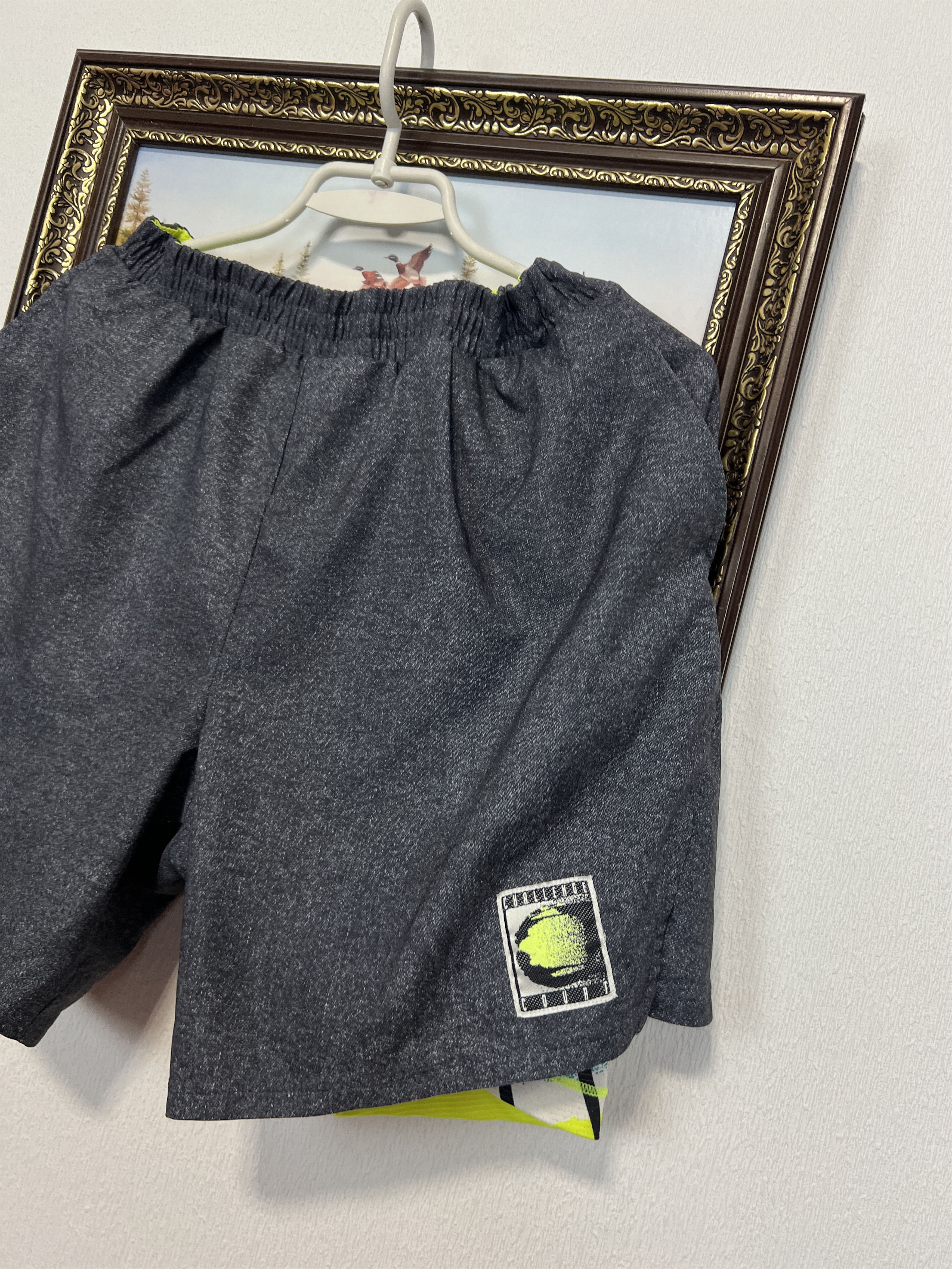 Nike Challenge Court Andre Agassi US Open Denim Tennis Shorts Size US 32 / EU 48 - 2 Thumbnail