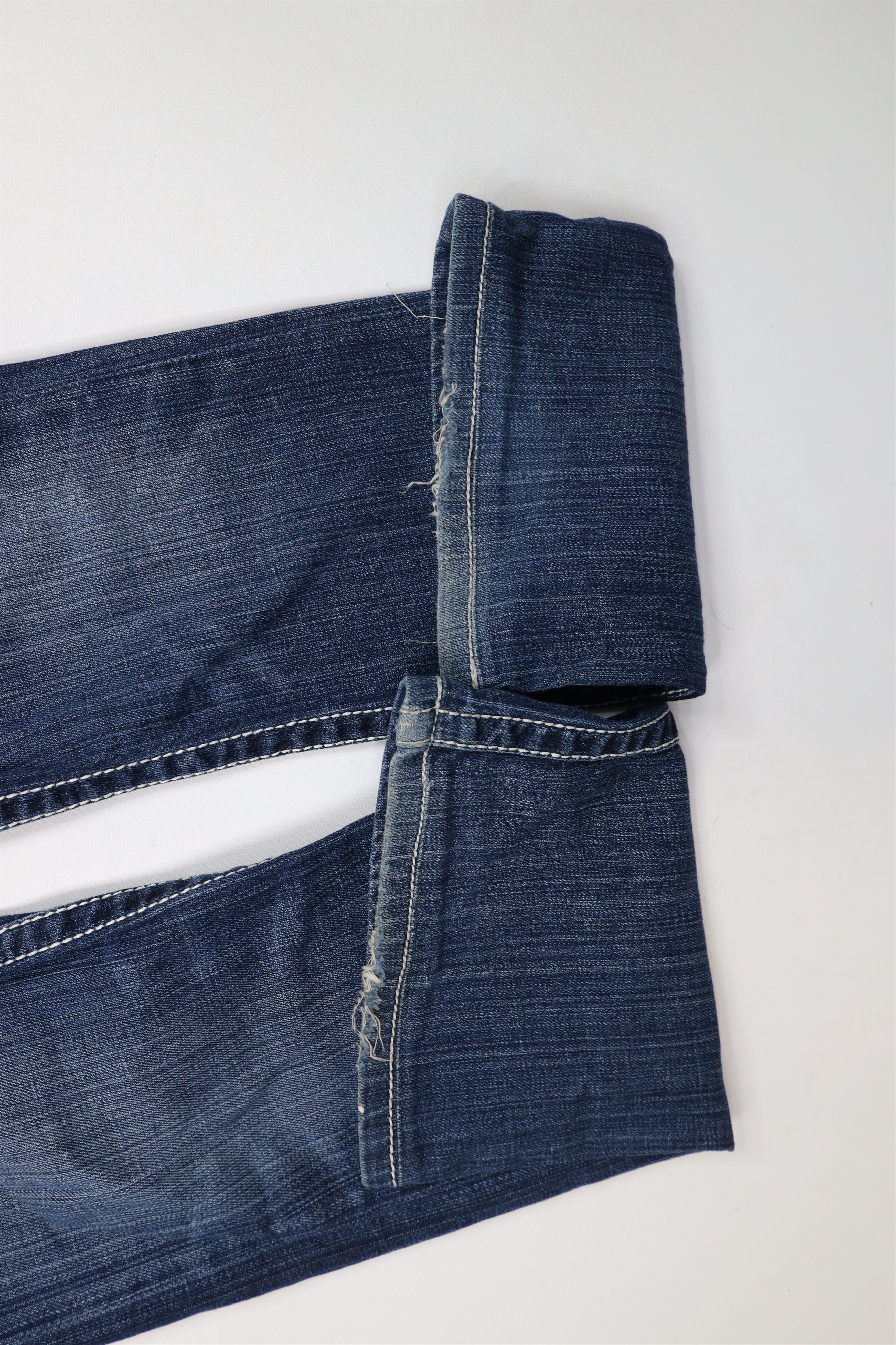 Vintage Buckle BKE Thick Stitch Culture Bootcut Flared Denim Jeans Size 25" / US 0 / IT 36 - 5 Thumbnail