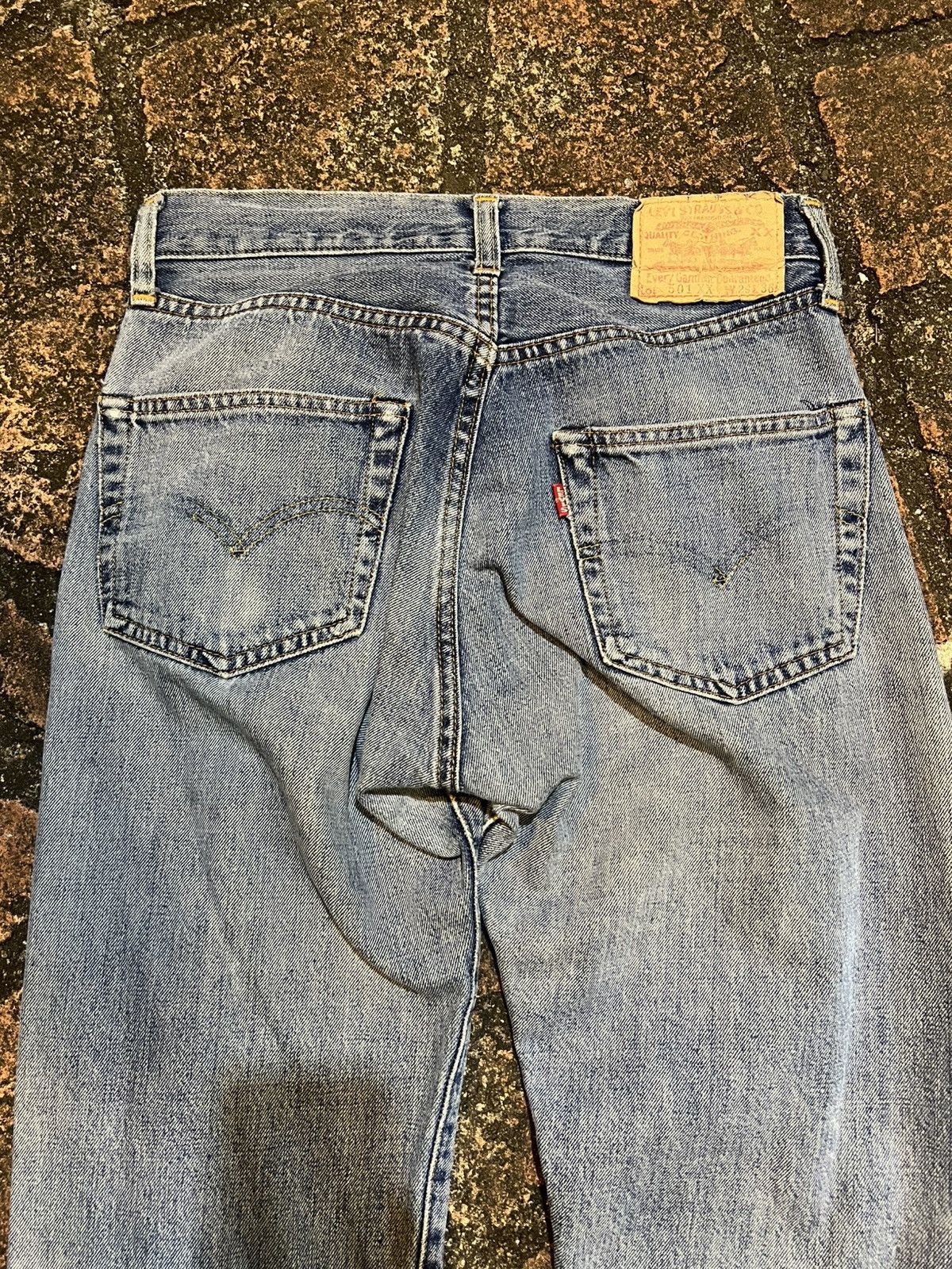 Levi's Vintage Clothing Vintage 1998 Levi’s 501XX LVC Big E Selvedge Size US 29 - 13 Thumbnail
