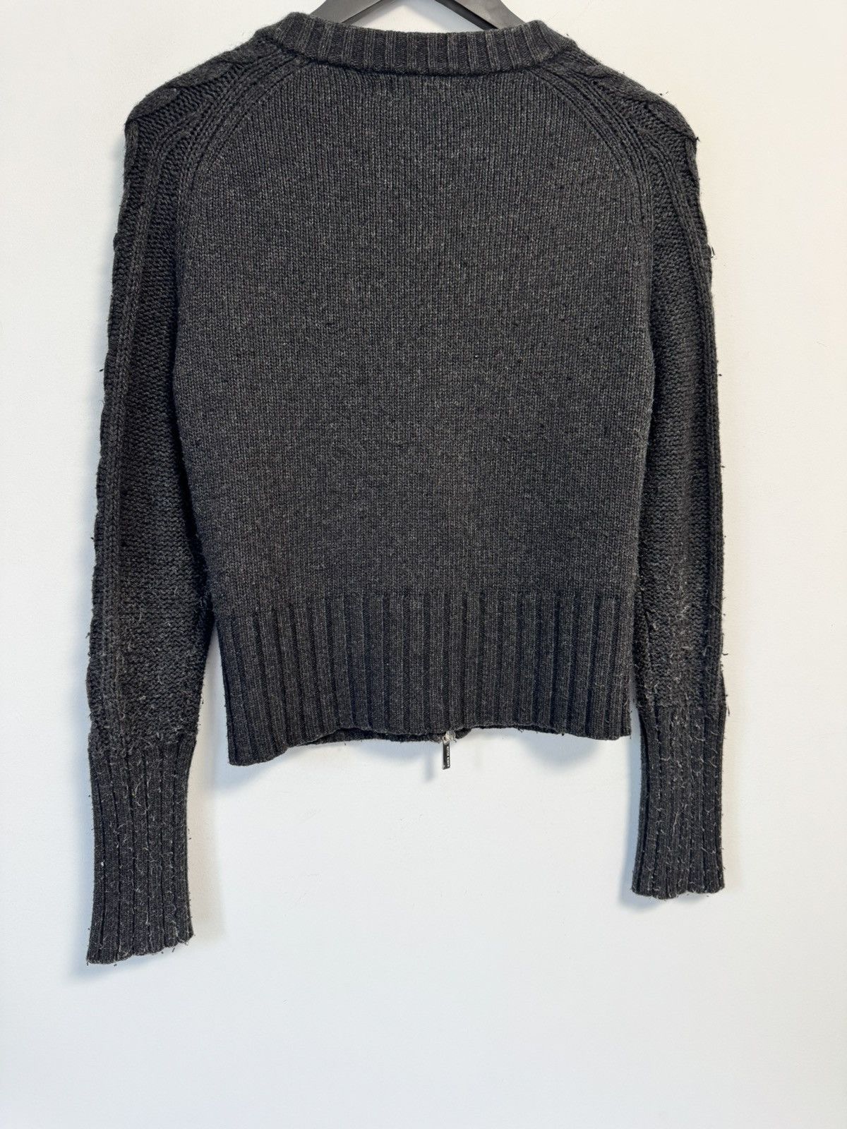 Karen Millen Karen Millen Ribbed Zip Cardigan Sweater Size L Size M / US 6-8 / IT 42-44 - 11 Thumbnail