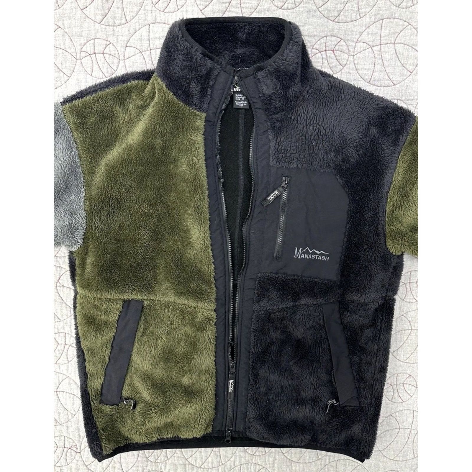 Manastash Manastash Bigfoot Fleece Jacket Green Men’s Medium Size US M / EU 48-50 / 2 - 6 Thumbnail