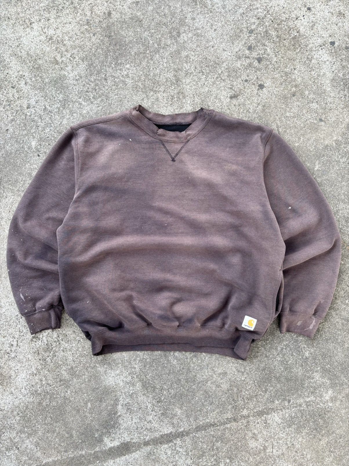 Carhartt Black Faded Carhartt Sweatshirt Size US M / EU 48-50 / 2 - 1 Thumbnail