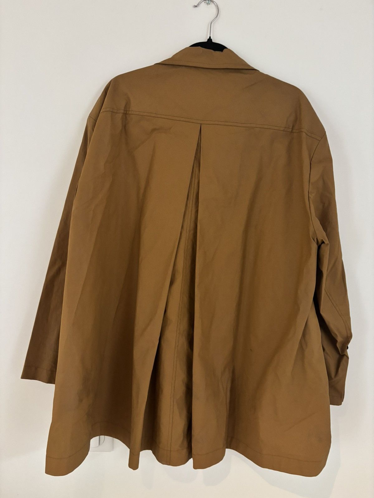 Hed Mayner SS22 coated cotton 3 pleats jacket Size US XS / EU 42 / 0 - 5 Thumbnail