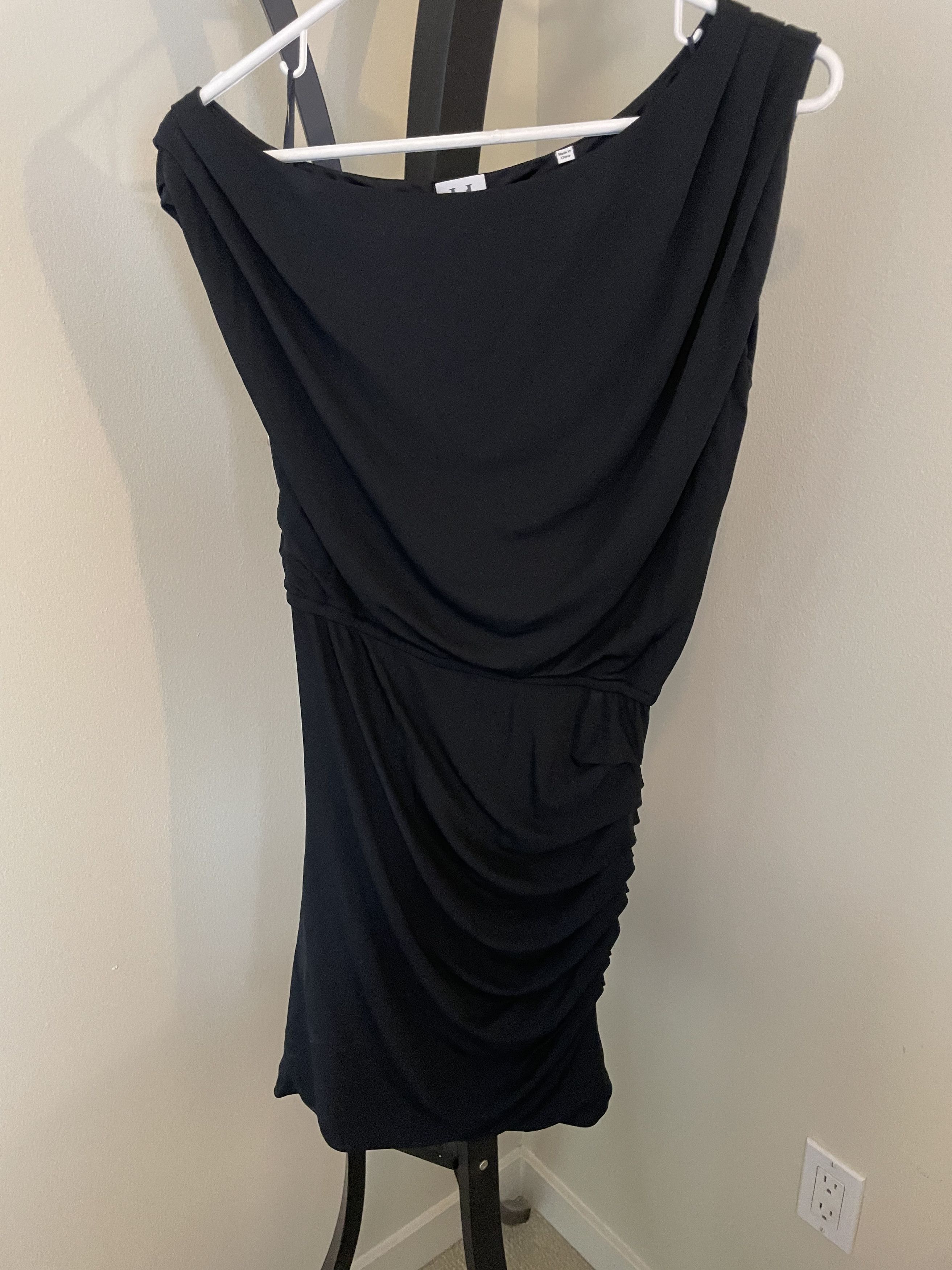 Halston Heritage HALSTON HERITAGE Off the Shoulder Jersey DRESS Size XS / US 0-2 / IT 36-38 - 1 Thumbnail