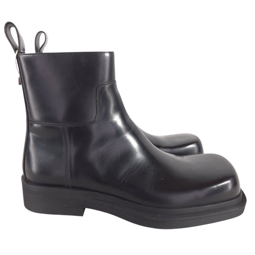 Bottega Veneta Bottega Veneta Square Toe Chunky Sole Zip Boots US 12 EU 45 Size US 12 / EU 45 - 4 Thumbnail