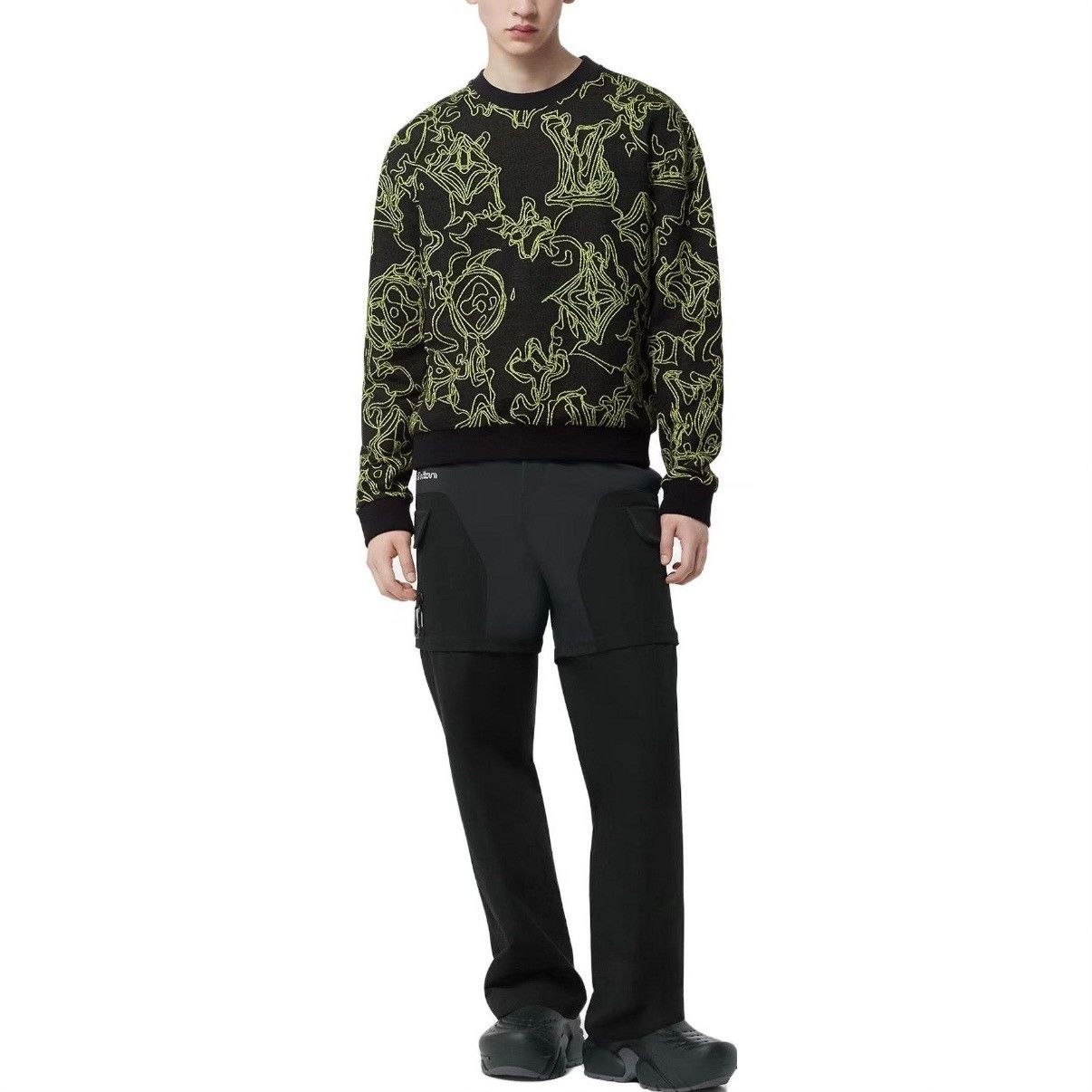 Louis Vuitton LV Intarsia Logo Sweatshirt XXL Size US XXL / EU 58 / 5 - 6 Thumbnail
