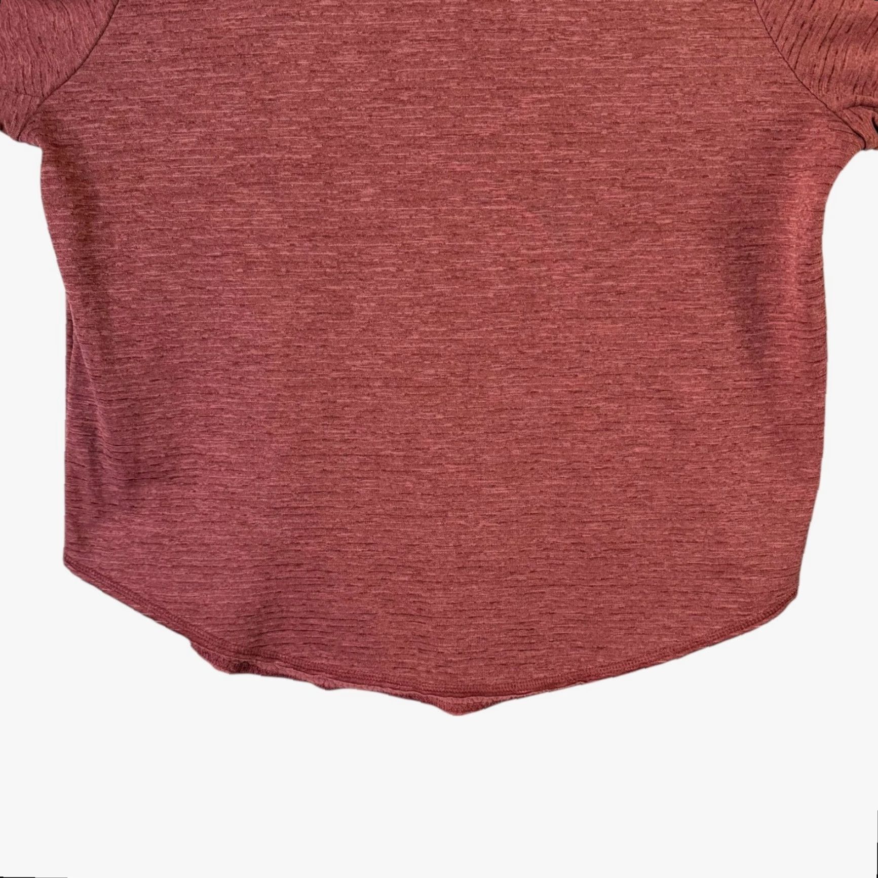Nike Nike Sphere Element Running Shirt Rust Red Women's M Athletic Activewear Size M / US 6-8 / IT 42-44 - 6 Thumbnail