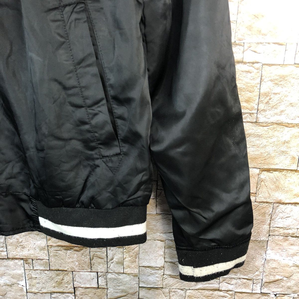 Japanese Brand Outerwear Road Tripper butterfly Black Bombers Jacket #A809 Size M / US 6-8 / IT 42-44 - 10 Thumbnail