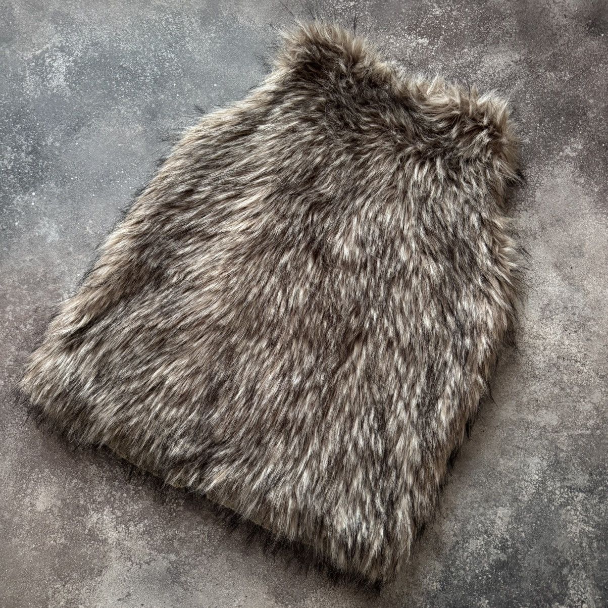 Hysteric Glamour × Vintage Avant Garde Y2K Vintage Faux Fur Vest Size L / US 10 / IT 46 - 11 Thumbnail