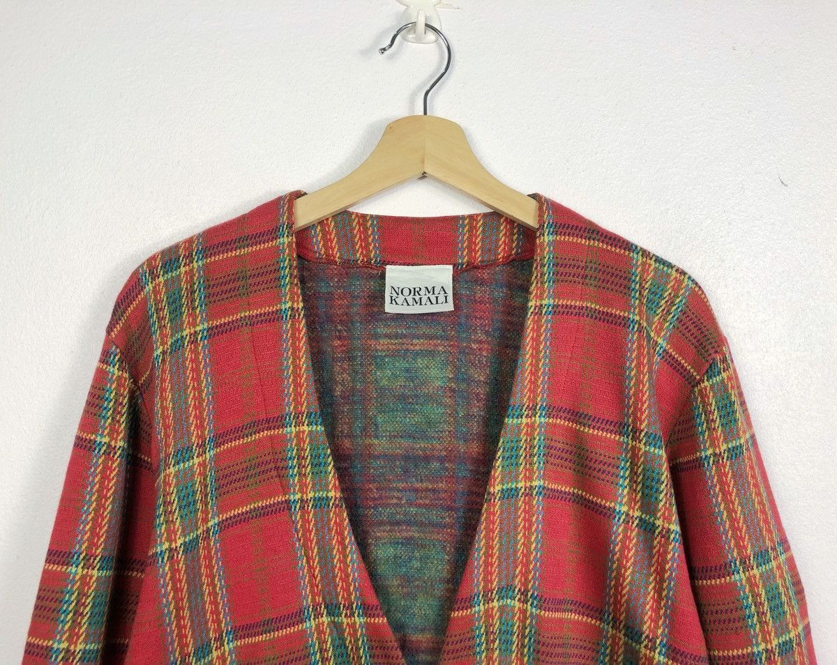 Norma Kamali Rare Vintage Norma Kamali Button Cardigan Sweater Size M / US 6-8 / IT 42-44 - 2 Thumbnail