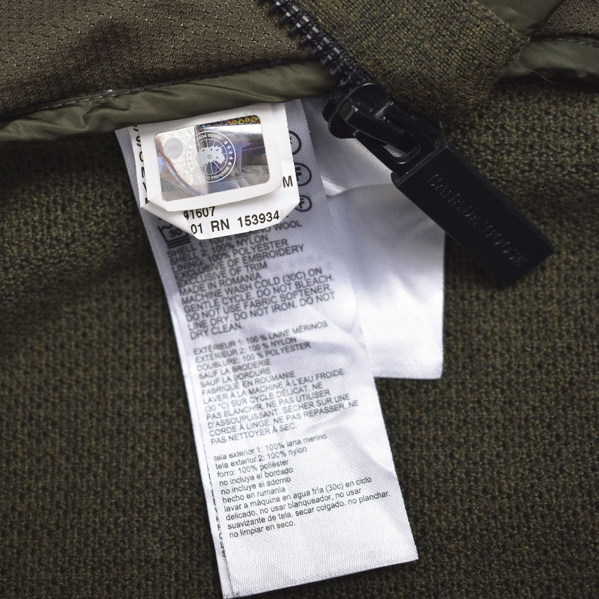 Canada Goose *BNWOT* CANADA GOOSE WindBridge Merino Wool Sweater Green Size US L / EU 52-54 / 3 - 3 Thumbnail