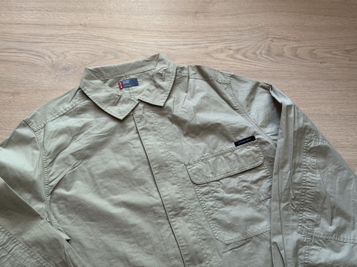 Levi's Vintage 00’s Levi’s All Duty y2k Full Zip Shirt Size US XL / EU 56 / 4 - 2 Thumbnail
