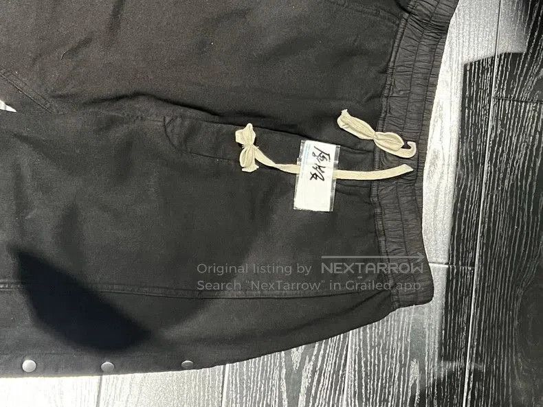 Rick Owens RICK OWENS 24FW Cotton Snap Pants. Size US 26 / EU 42 - 3 Thumbnail