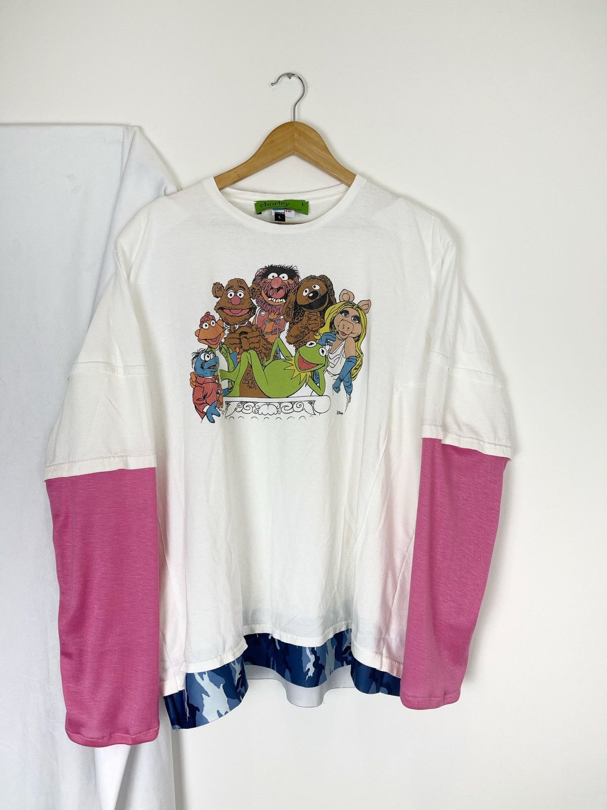 Chorley Chorley deconstructed double sleeve shoulder pad muppets tee Size US L / EU 52-54 / 3 - 1 Thumbnail