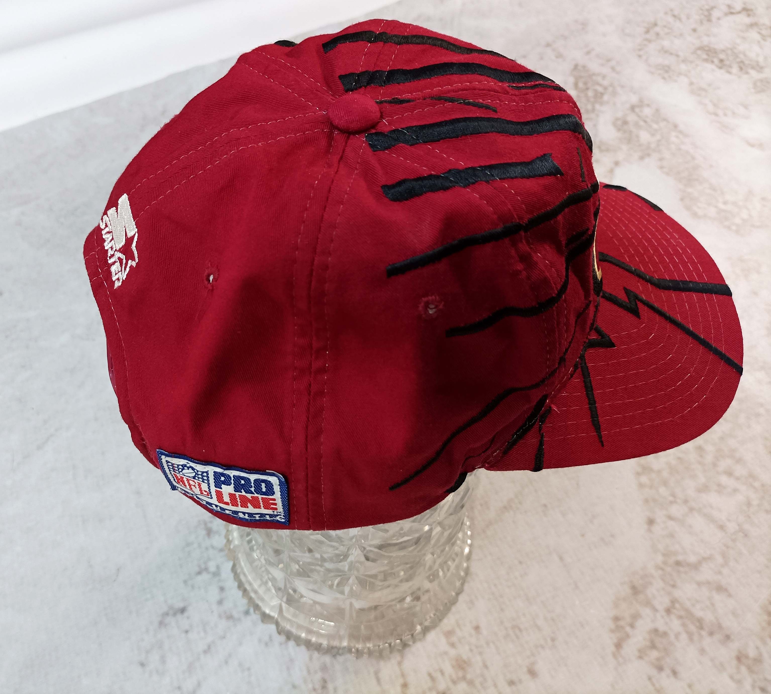 Starter Rare Starter San Francisco 49ers NFL Pro Line Hat Red Size ONE SIZE - 3 Thumbnail