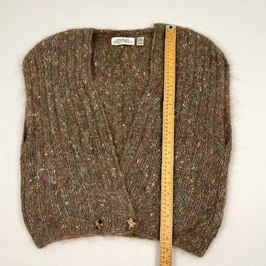 Vintage VINTAGE Linda Allard Ellen Tracy Vest Womens Small Oversized Mohair Layers Size S / US 4 / IT 40 - 4 Thumbnail