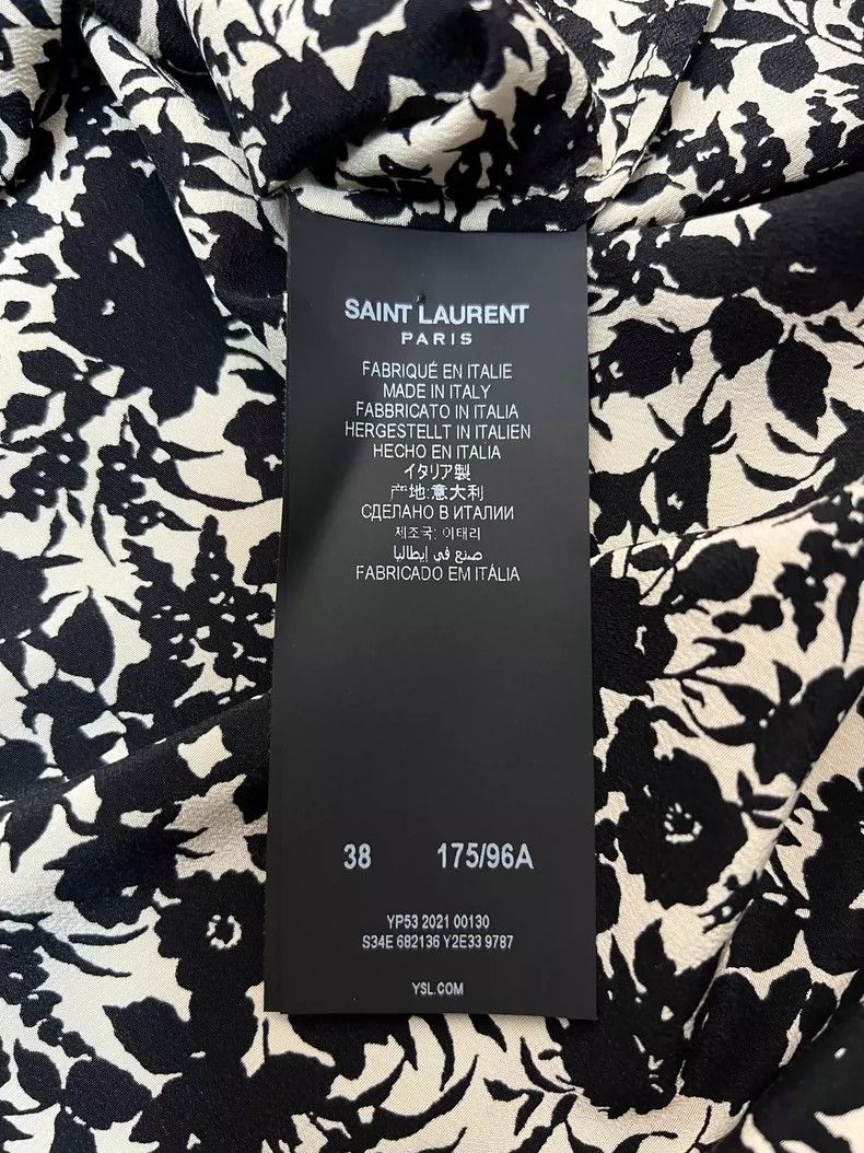 Saint Laurent Paris Saint Laurent Paris size 38 22 Spring and Summer Flowers F Size US M / EU 48-50 / 2 - 5 Thumbnail